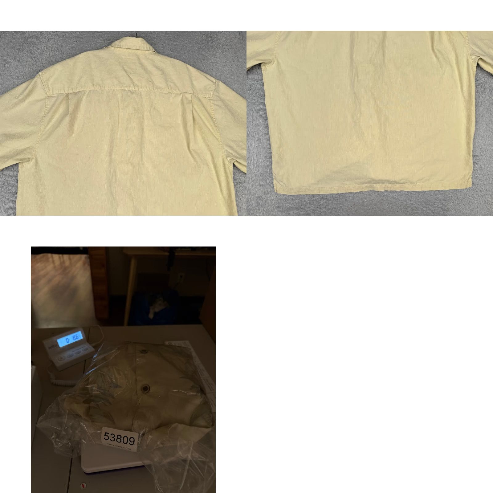 Vintage Jamaica Jaxx Shirt Men 2XL Yellow Palm Leaf Hawaiian 100% Silk Button Up Size US XXL / EU 58 / 5 - 9 Thumbnail