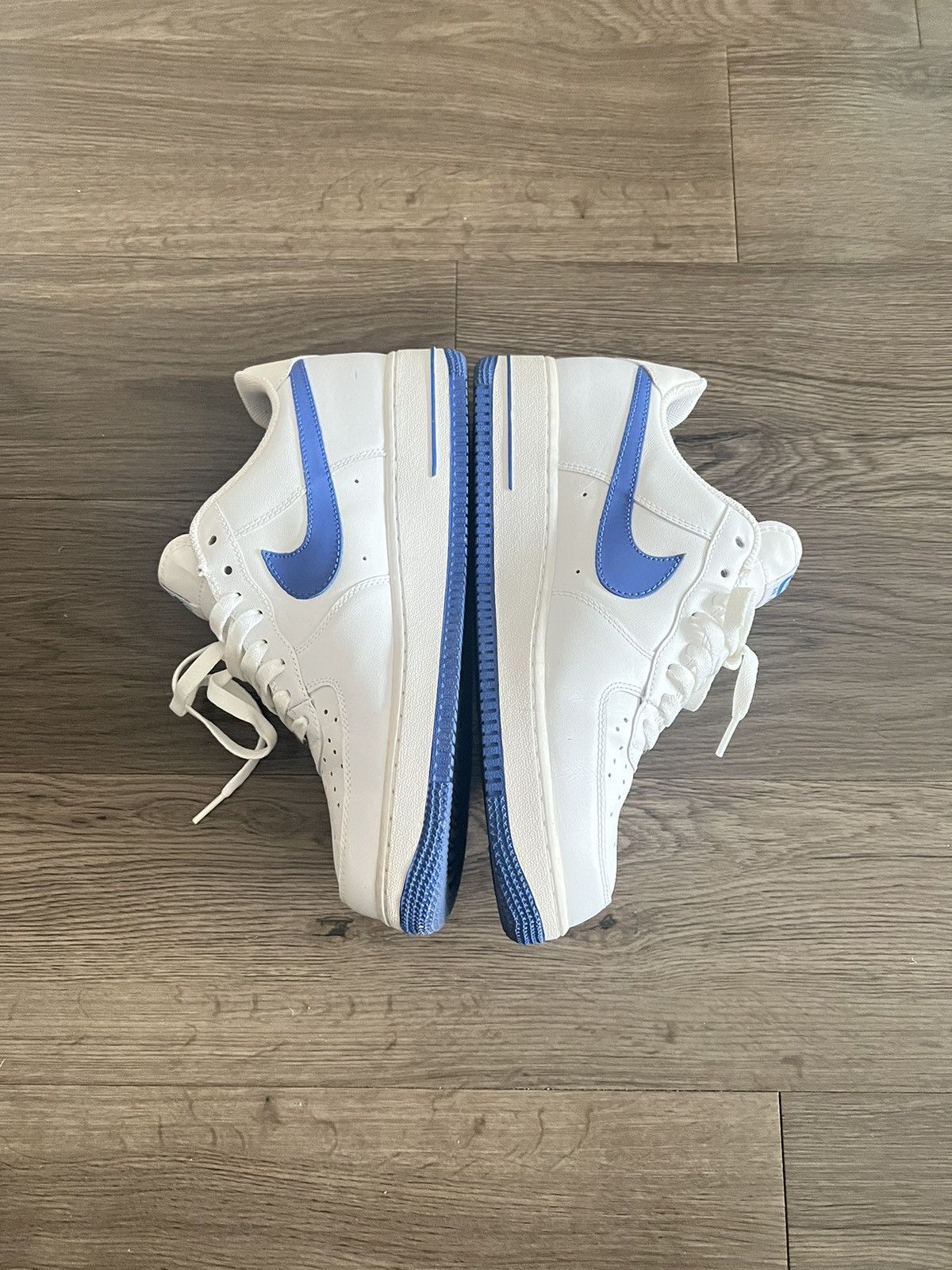 Nike Nike Air Force 1 ‘07 White / Royal Size 9.5 Size US 9.5 / EU 42-43 - 3 Thumbnail