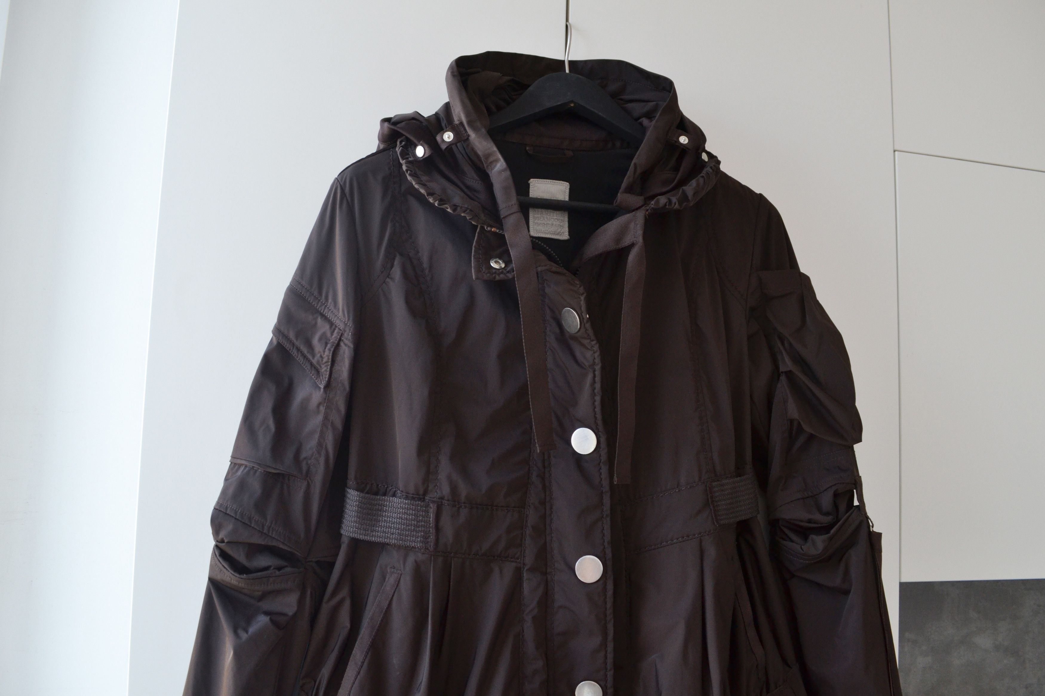 Marithe Francois Girbaud Jacket Parka Coat Vintage Brown