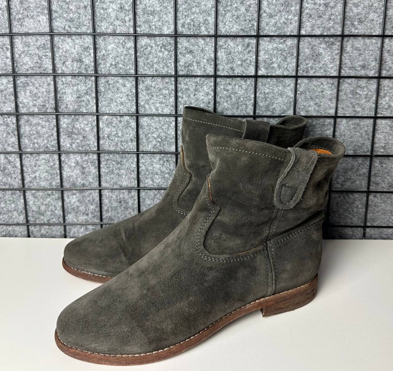 H&M × Isabel Marant × Vintage Isabel Marant H&M Suede Ankle Boots US10 Size US 10 / IT 40 - 1 Thumbnail