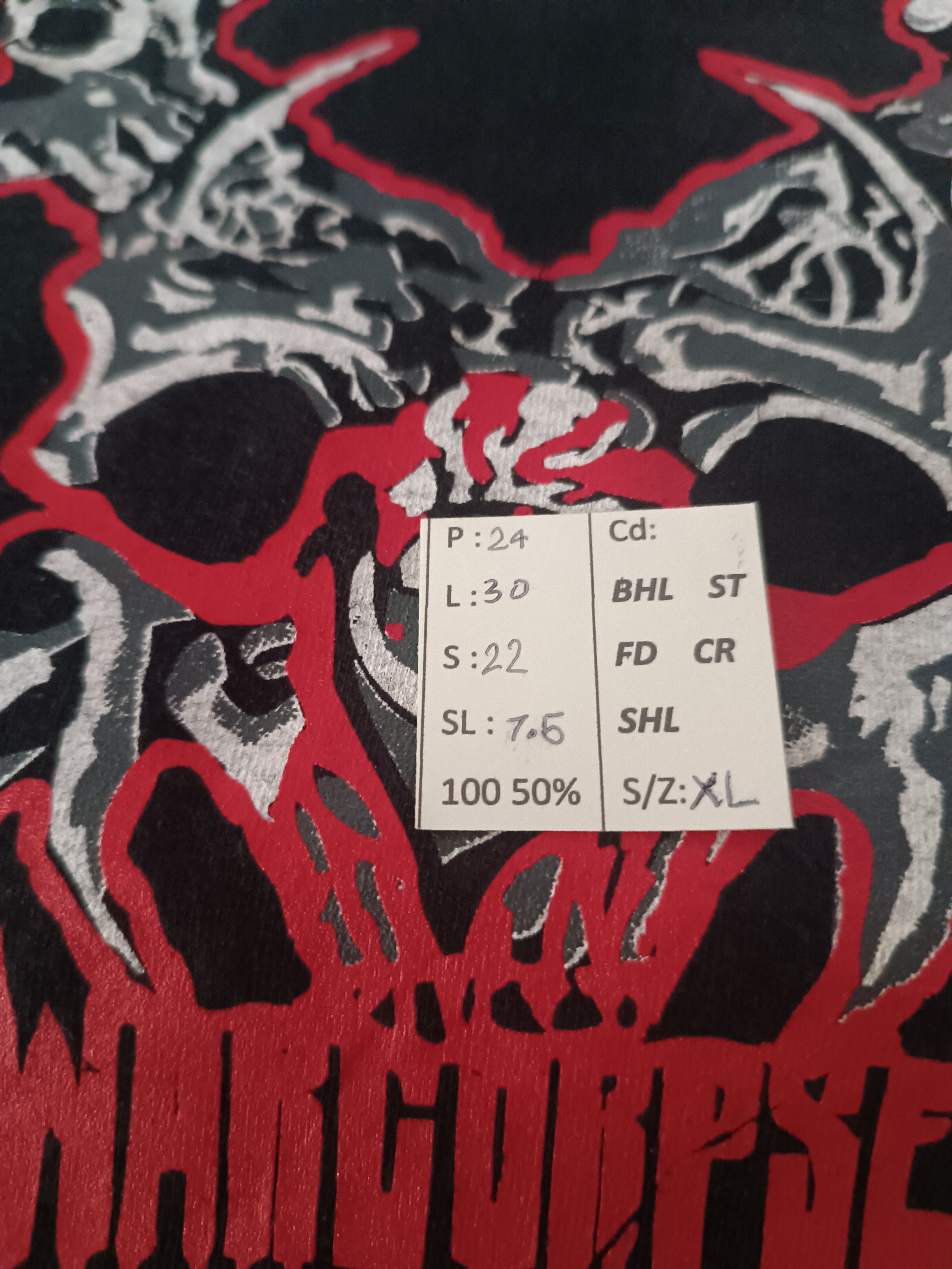 Band Tees VINTAGE WARCORPSE ONE MAN D-BEAT PUNK ROCK TEES Size US XL / EU 56 / 4 - 17 Thumbnail