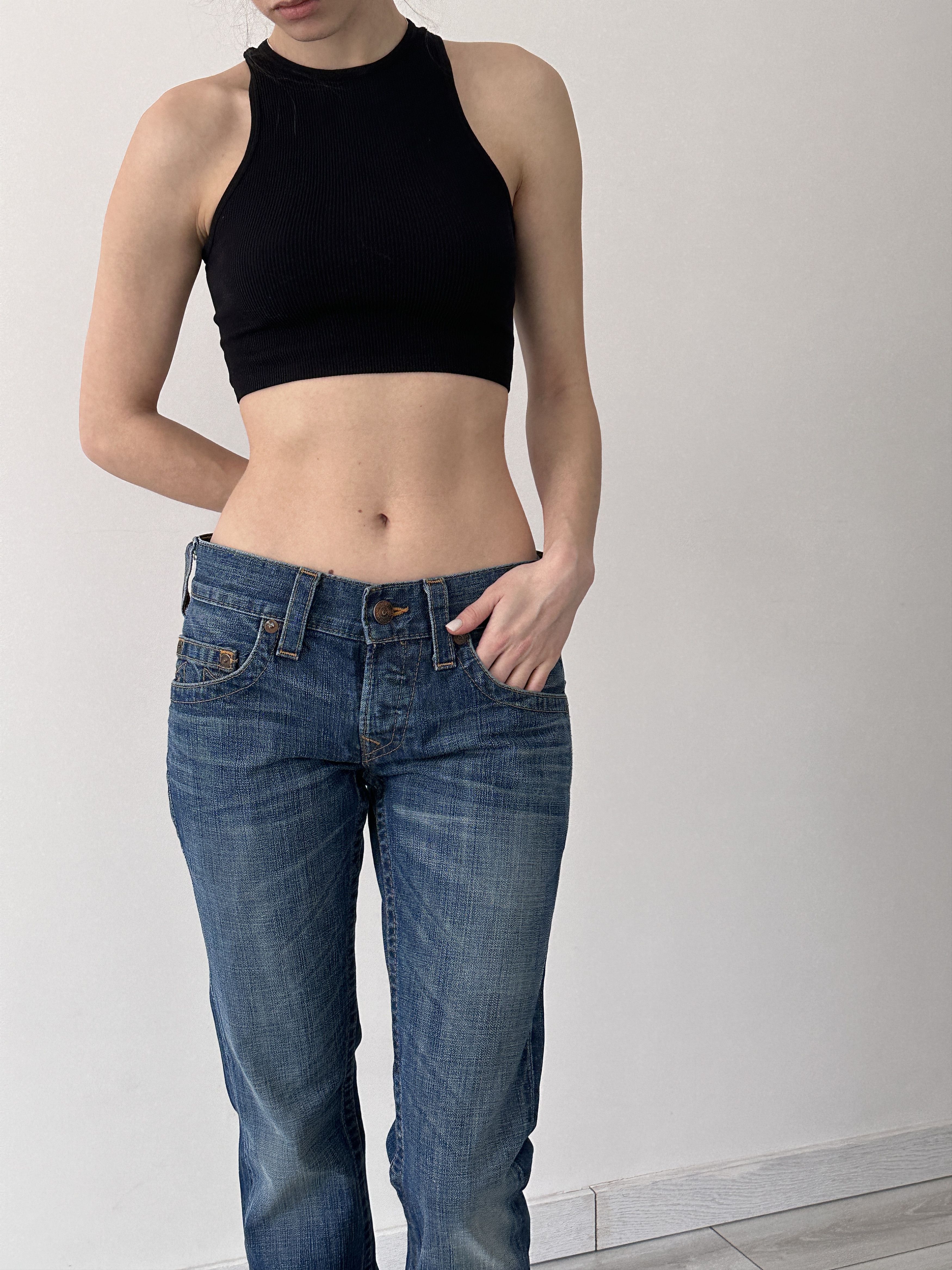 True Religion True Religion Blue Denim Pants Jeans Size 30" / US 8 / IT 44 - 6 Thumbnail