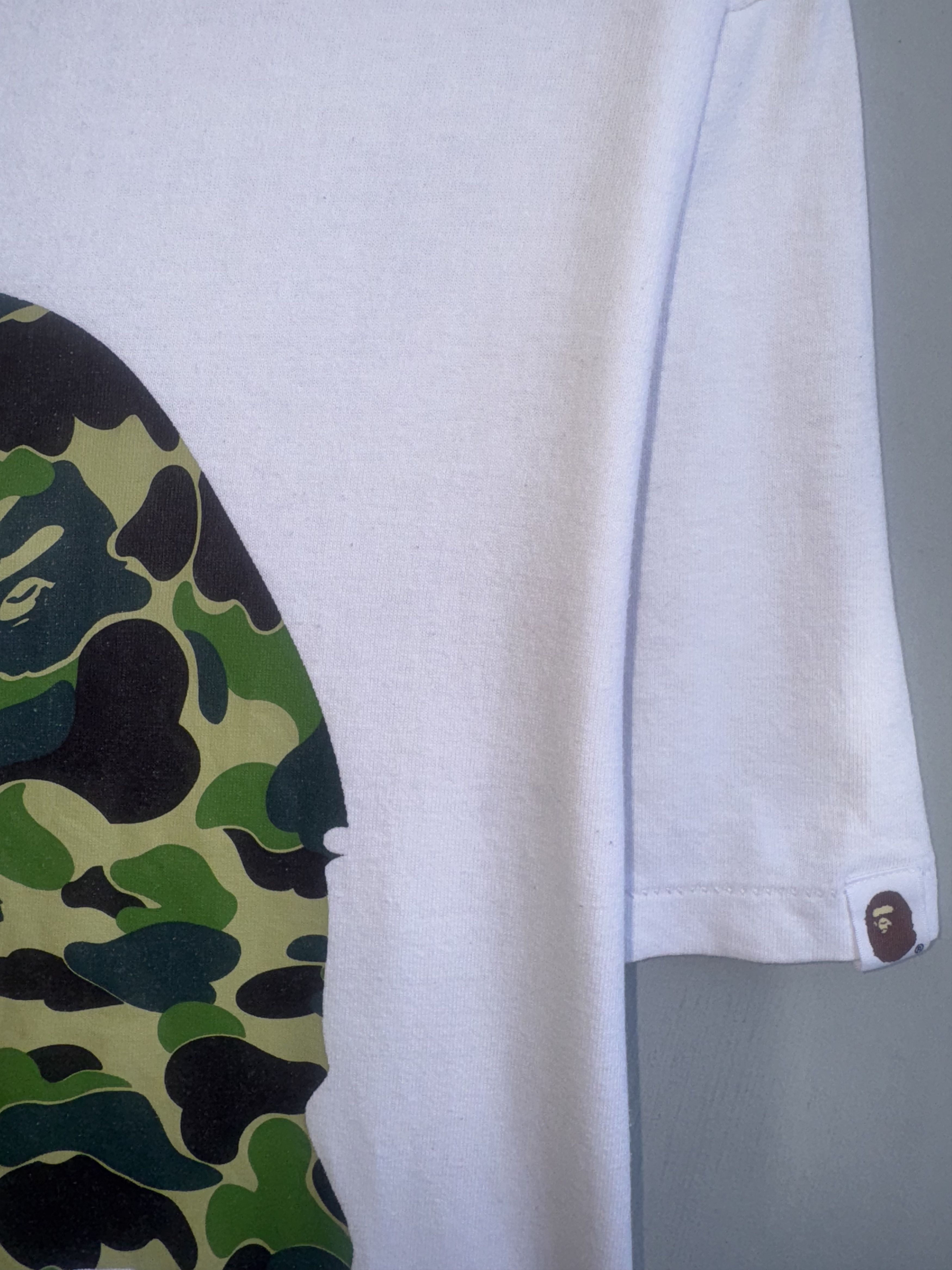 Bape A Bathing Ape Bape ABC Camo Big Ape Head Vintage T-Shirt Size US XL / EU 56 / 4 - 3 Thumbnail