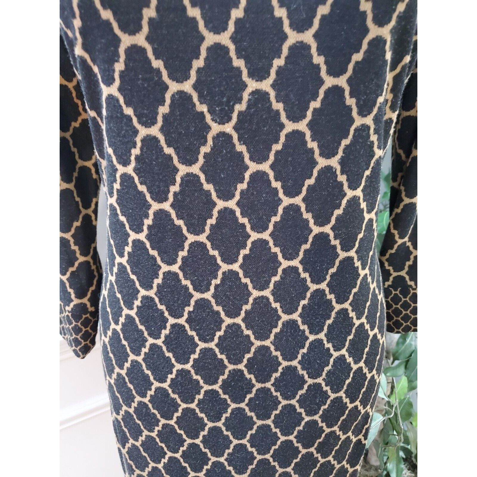 Other Ronni Nicole Polyester Long Sleeve Knee Length Dress 12 Size XL / US 12-14 / IT 48-50 - 3 Thumbnail