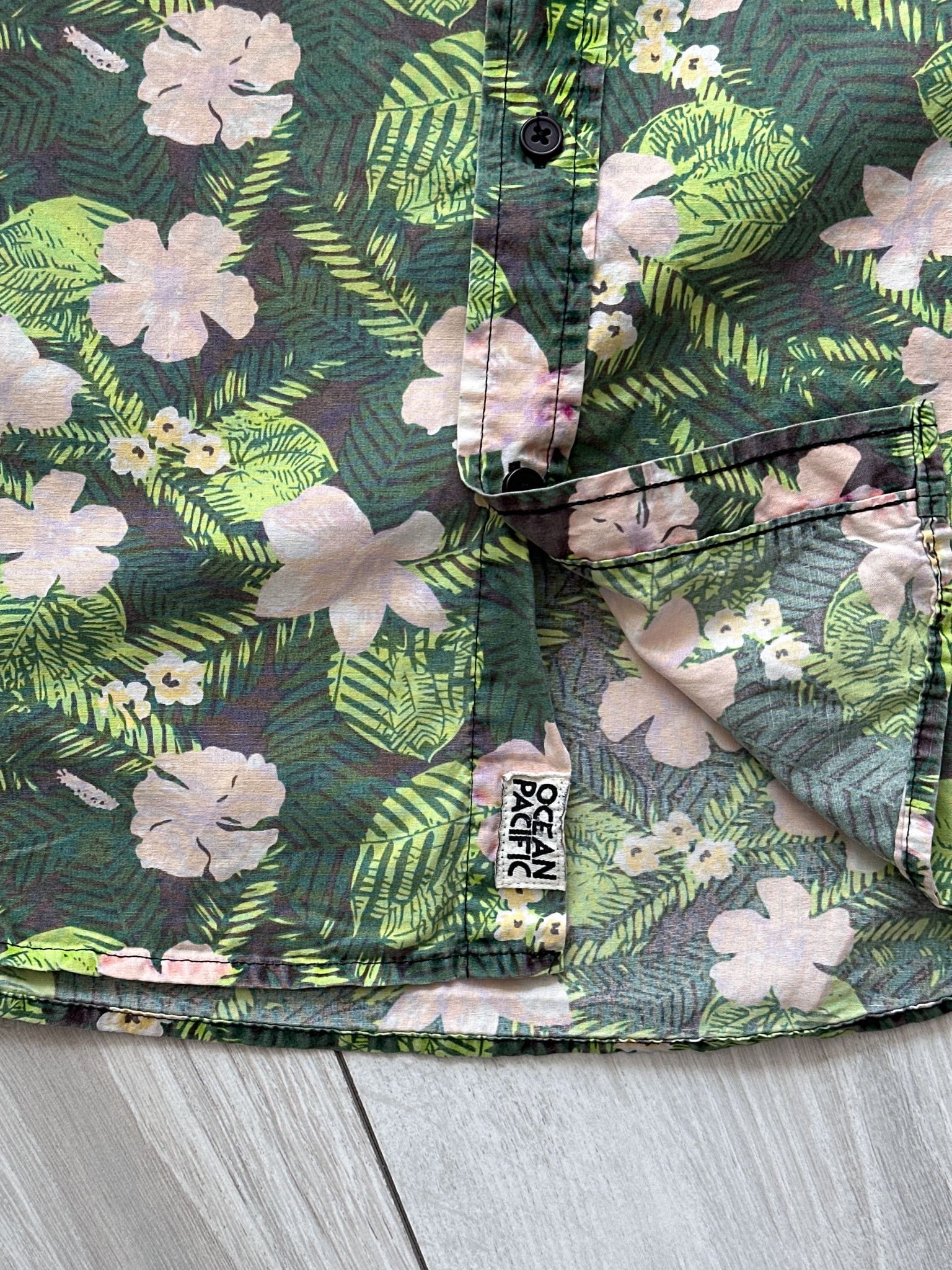 Ocean Pacific Vintage Ocean Pacific Hawaiian Shirt Size US L / EU 52-54 / 3 - 7 Thumbnail