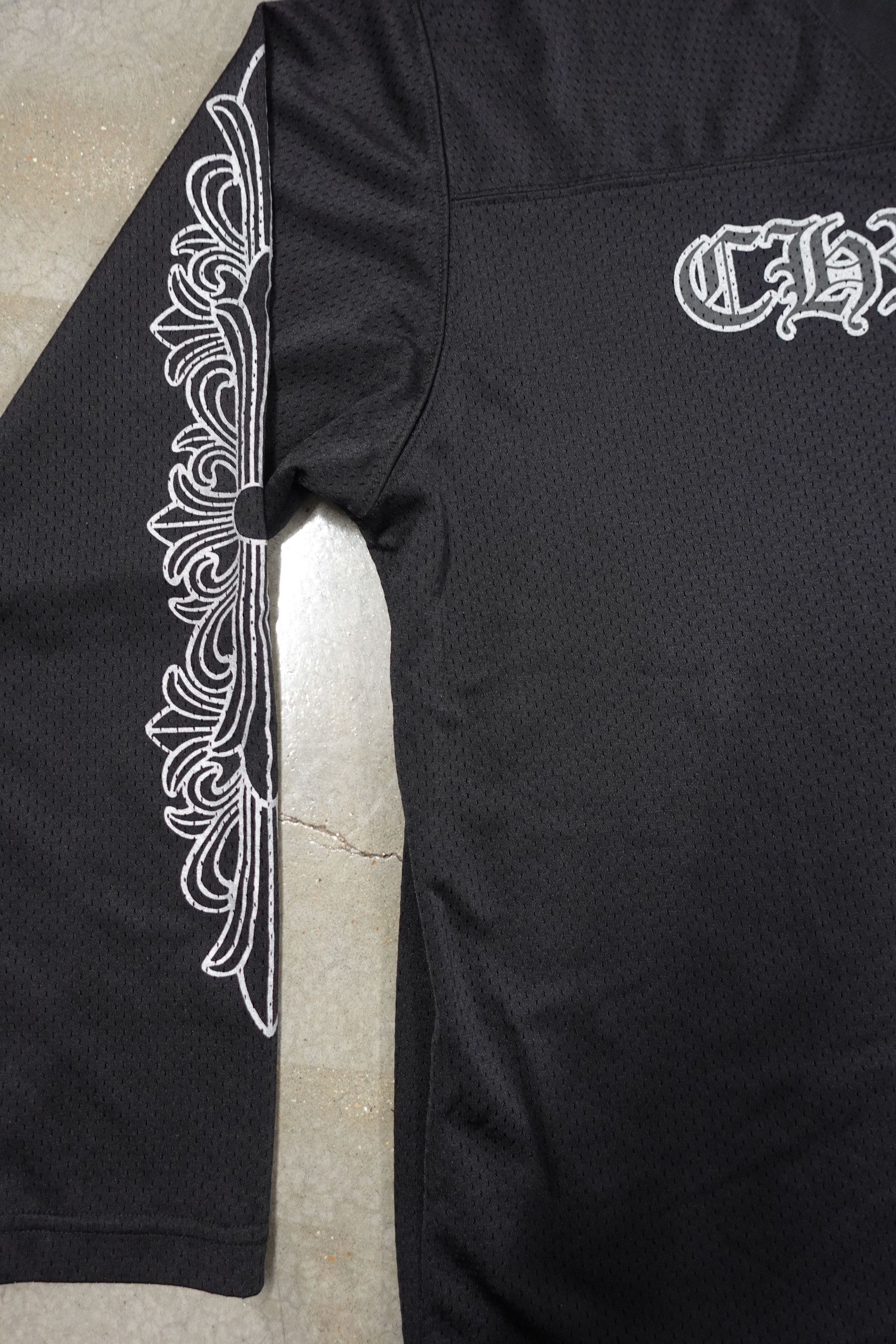 Chrome Hearts CHROME HEARTS MESH JERSEY LONG SLEEVE BLACK Size US L / EU 52-54 / 3 - 3 Thumbnail