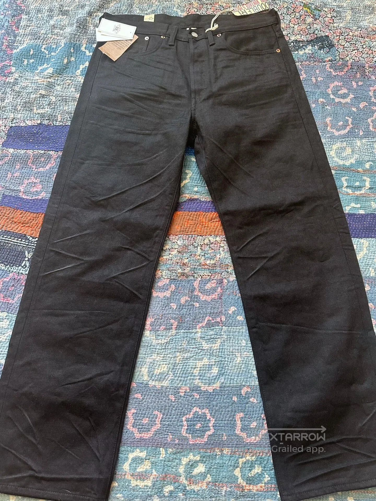 RRL Ralph Lauren rrl vintage distressed five. Size US 34 / EU 50 - 1 Thumbnail