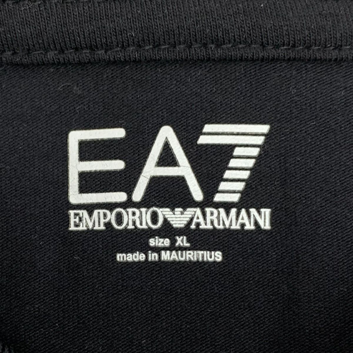 Armani Armani Black Logo Print Cotton Short Sleeve Polo Shirt K26WX Size US XL / EU 56 / 4 - 5 Thumbnail