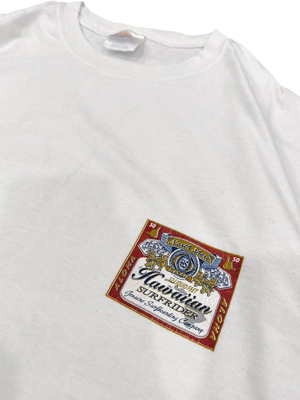 Vintage Vintage Hawaiian Surfrider Big Backhit like Budweiser Tee Size US XL / EU 56 / 4 - 4 Thumbnail