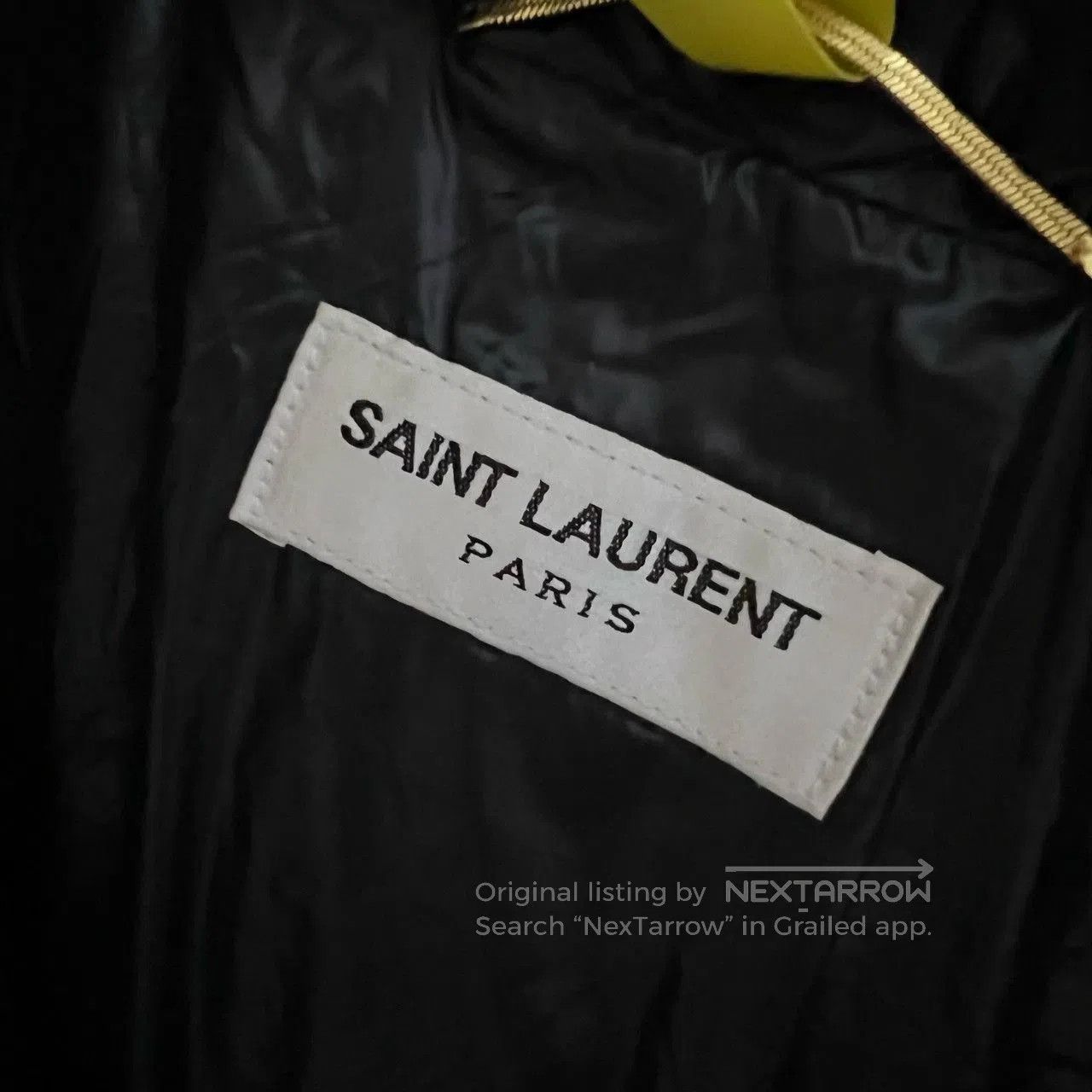 Saint Laurent Paris saint laurent black hooded down jacket. Size US S / EU 44-46 / 1 - 4 Thumbnail