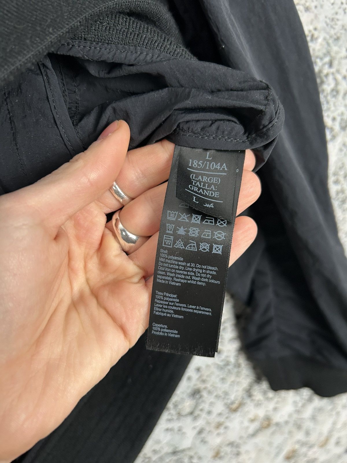 Allsaints Allsaints Black Bomber Jacket Streetwear Avant Garde Y2K Size US L / EU 52-54 / 3 - 6 Thumbnail