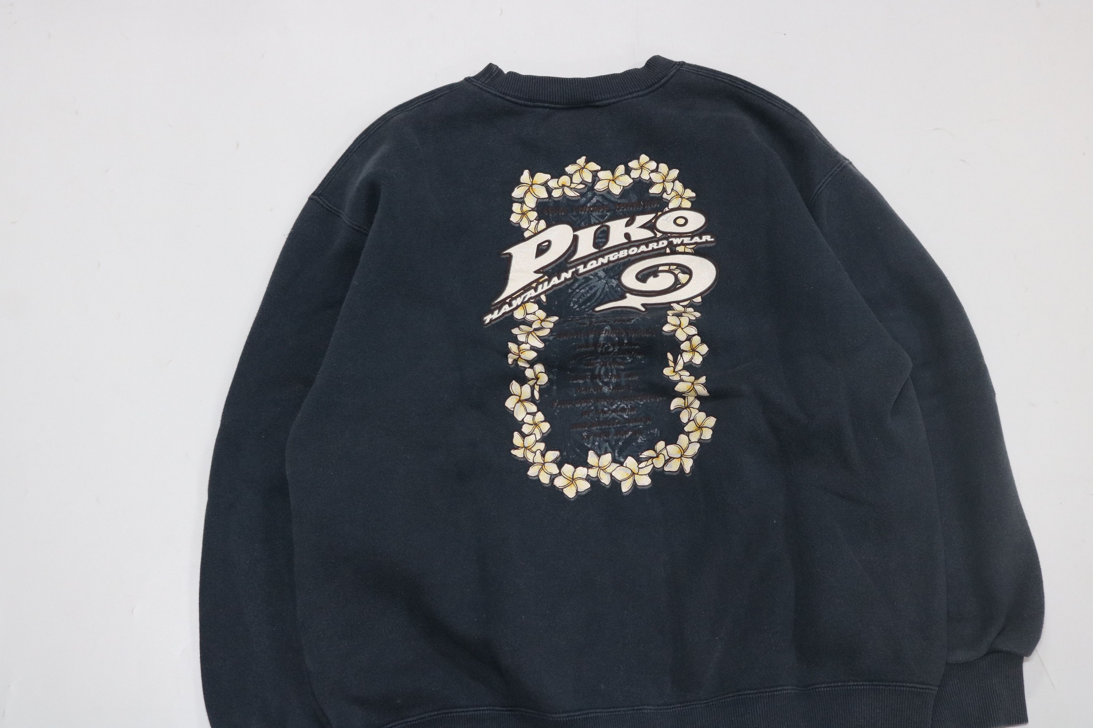 Vintage PIKO 90s Vintage Aged Fleece Sweatshirt Size US M / EU 48-50 / 2 - 2 Thumbnail