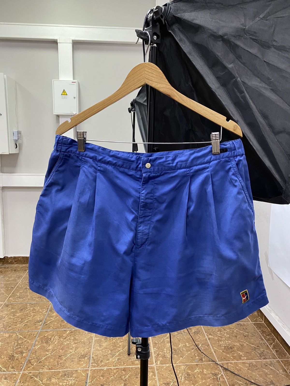 Nike 🇺🇸 Vintage 90s Nike Challenge Court Tennis Shorts Rare Retro Size US 36 / EU 52 - 1 Thumbnail