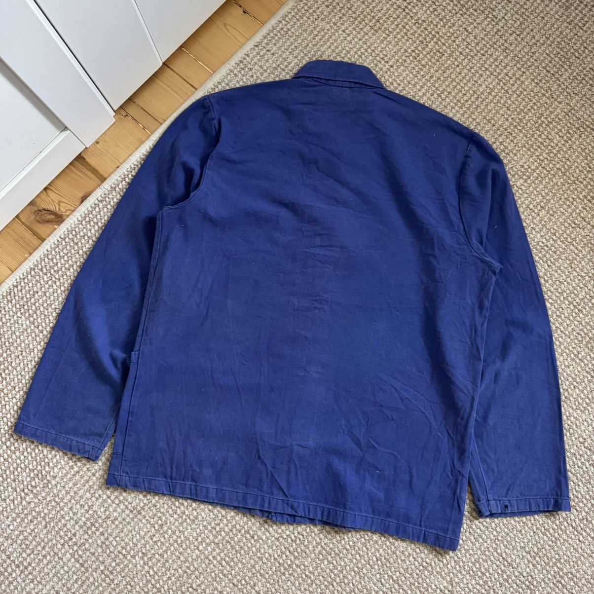 Le Laboureur French vintage faded chore sanfor works jacket Size US M / EU 48-50 / 2 - 8 Thumbnail