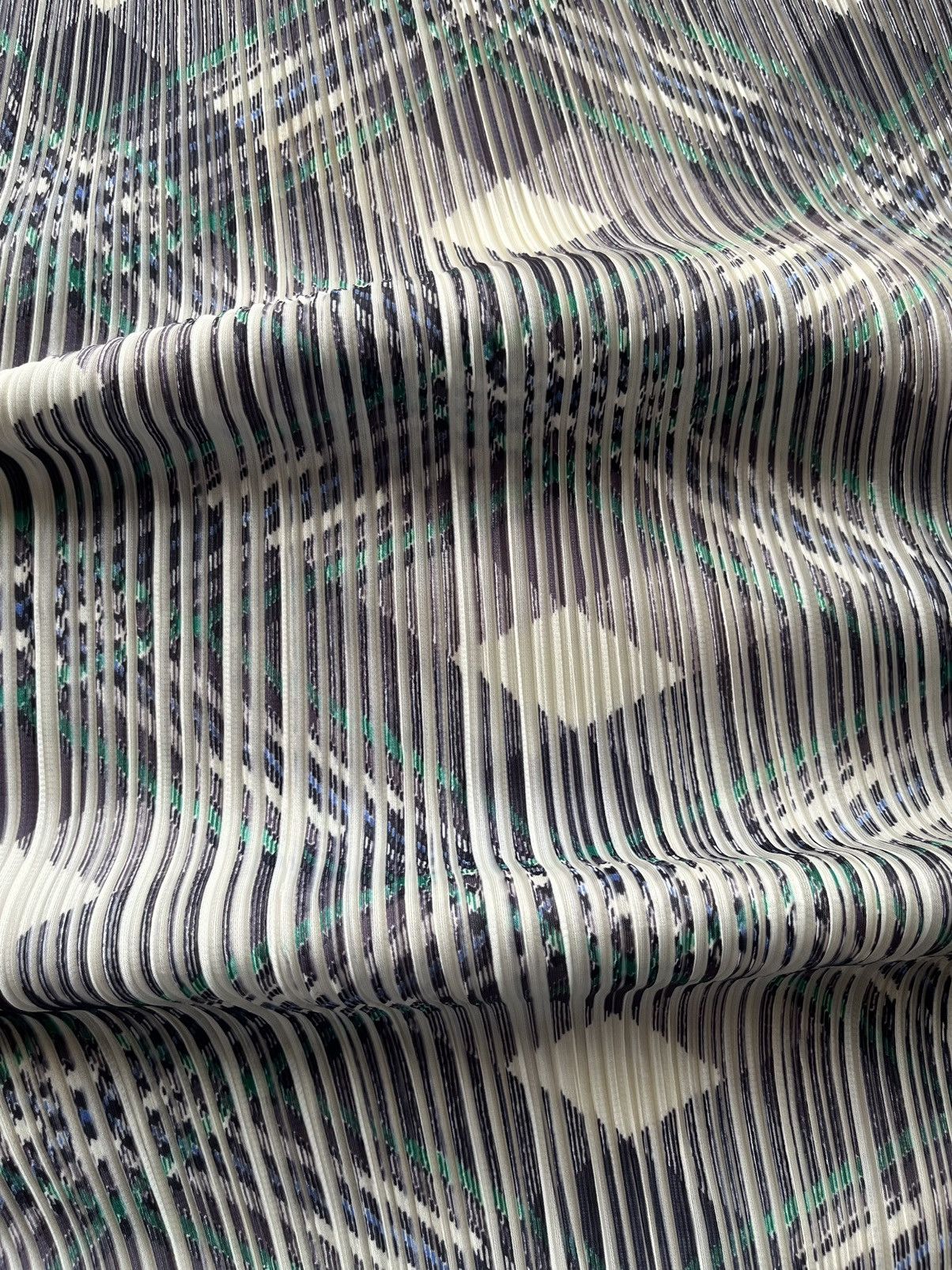 Issey Miyake PLEATS PLEASE ISSEY MIYAKE Mock Neck Dress Tartan Color Size L / US 10 / IT 46 - 4 Thumbnail