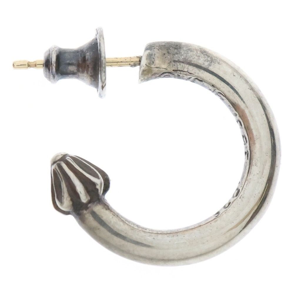 Chrome Hearts Chrome Hearts Plain Silver Hoop Earring Size ONE SIZE - 2 Thumbnail