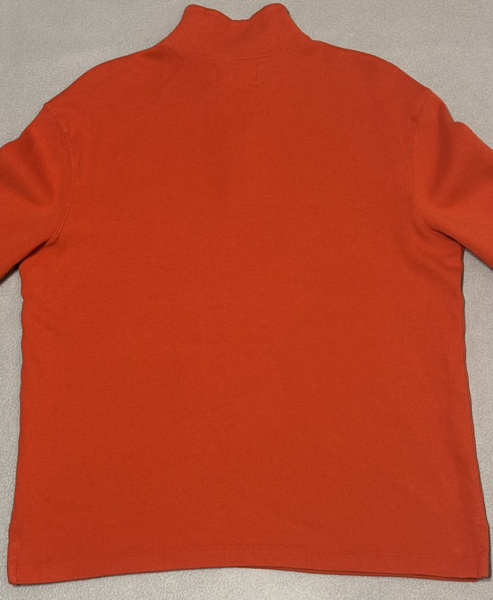 Polo Ralph Lauren Polo Ralph Lauren 1/4 zip sweatshirt orange large Size US L / EU 52-54 / 3 - 14 Thumbnail