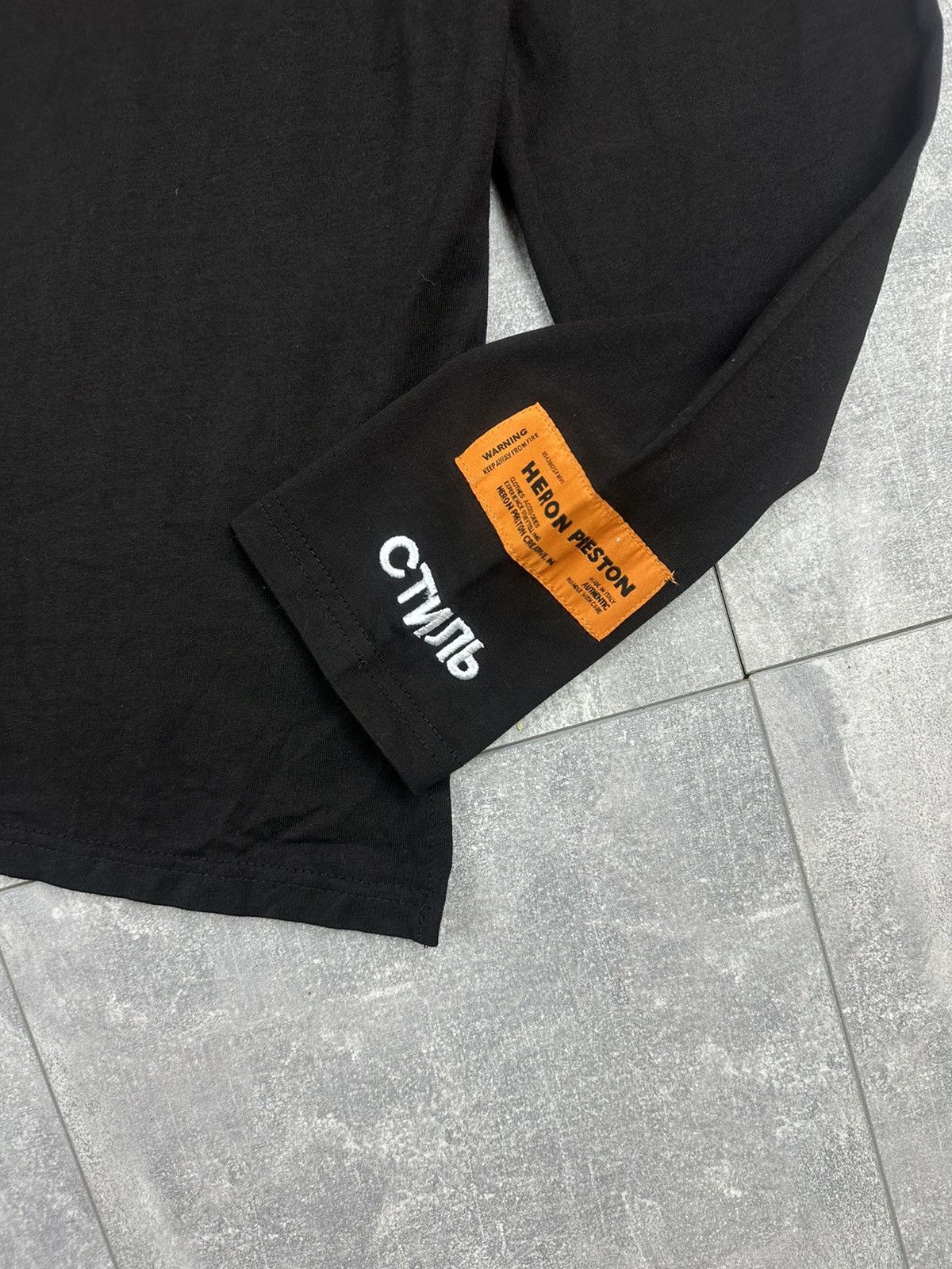 Heron Preston Heron Preston Стиль Logo Luxury Mens Long Sleeve Size US M / EU 48-50 / 2 - 2 Thumbnail