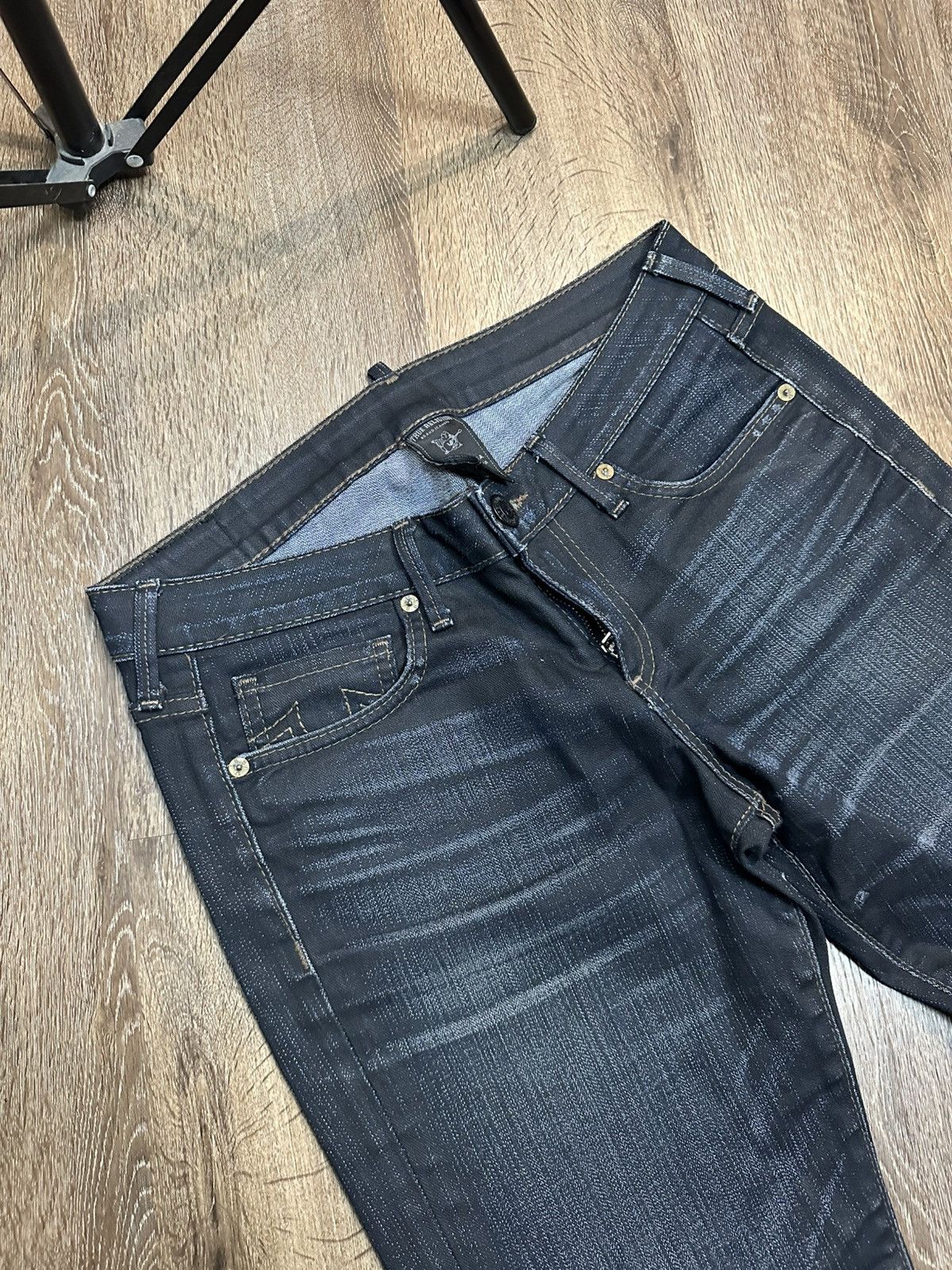 True Religion Vintage True Religion Avan-Garde Faded Jeans Y2K Size 29" - 6 Thumbnail