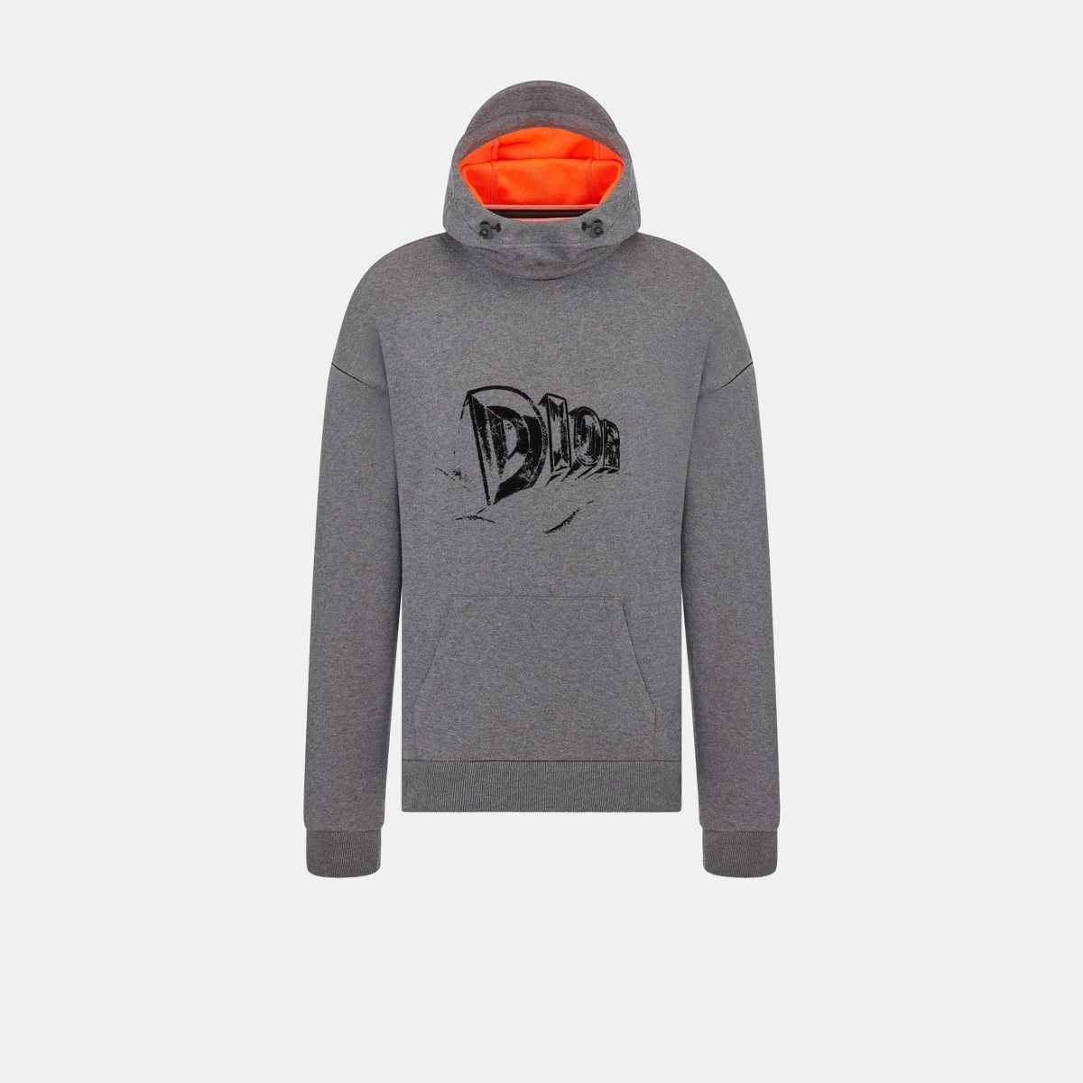 o1bcso1str0225 Oversized Hooded Sweatshirt in Grey
