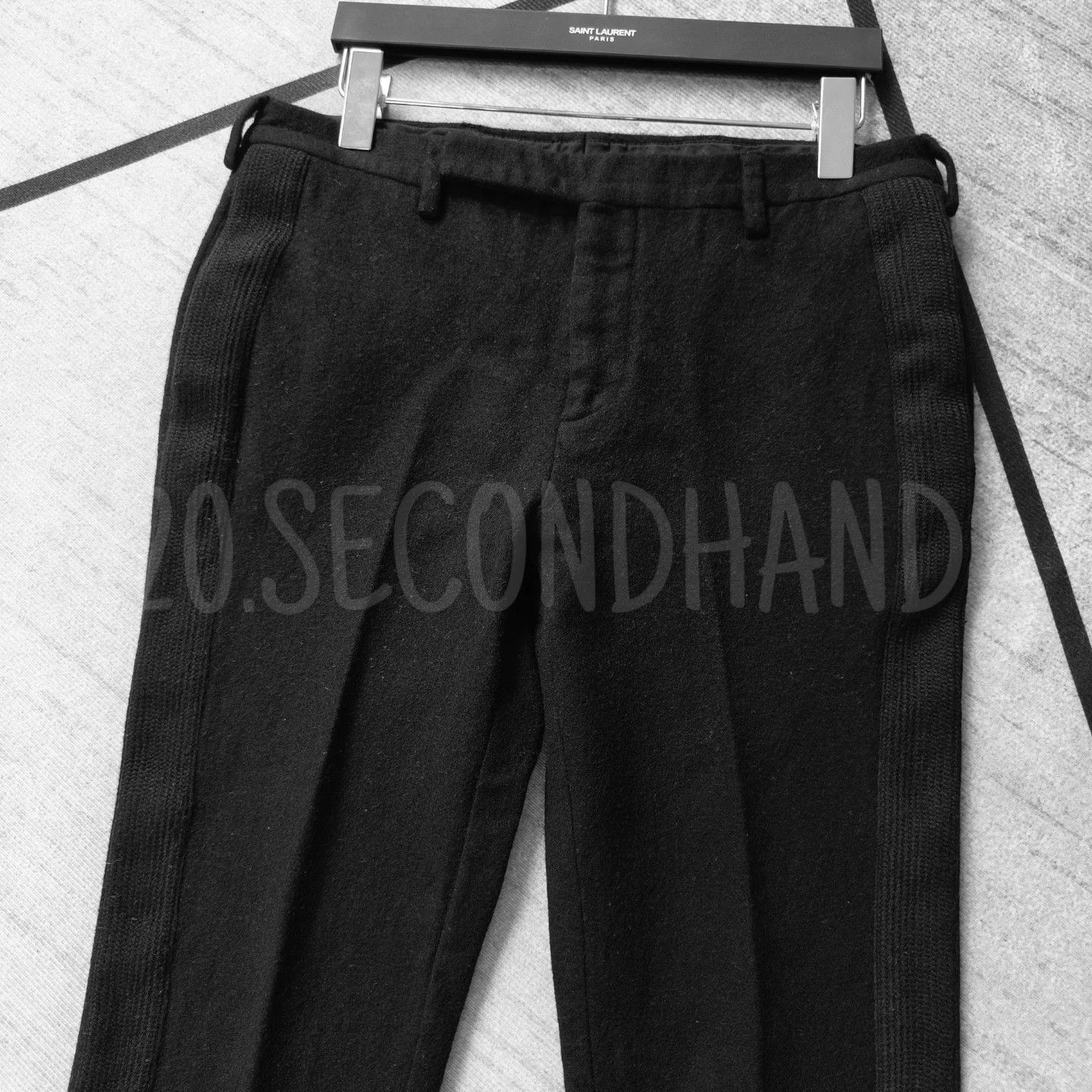 Saint Laurent Paris Saint Laurent Paris Wool Trousers Size US 30 / EU 46 - 4 Thumbnail