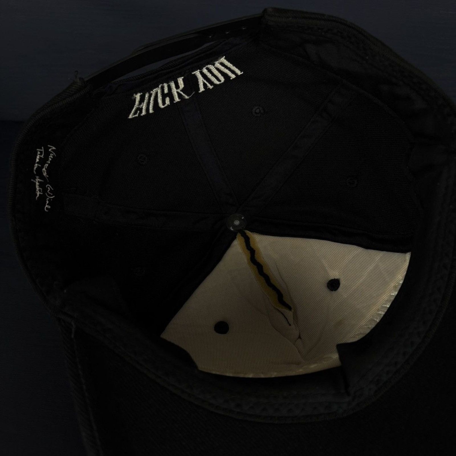 Japanese Brand × Number (N)ine × Vintage 🇯🇵2006 NUMBER (N)INE FUCK YOU Embroidered Cap Size ONE SIZE - 7 Thumbnail