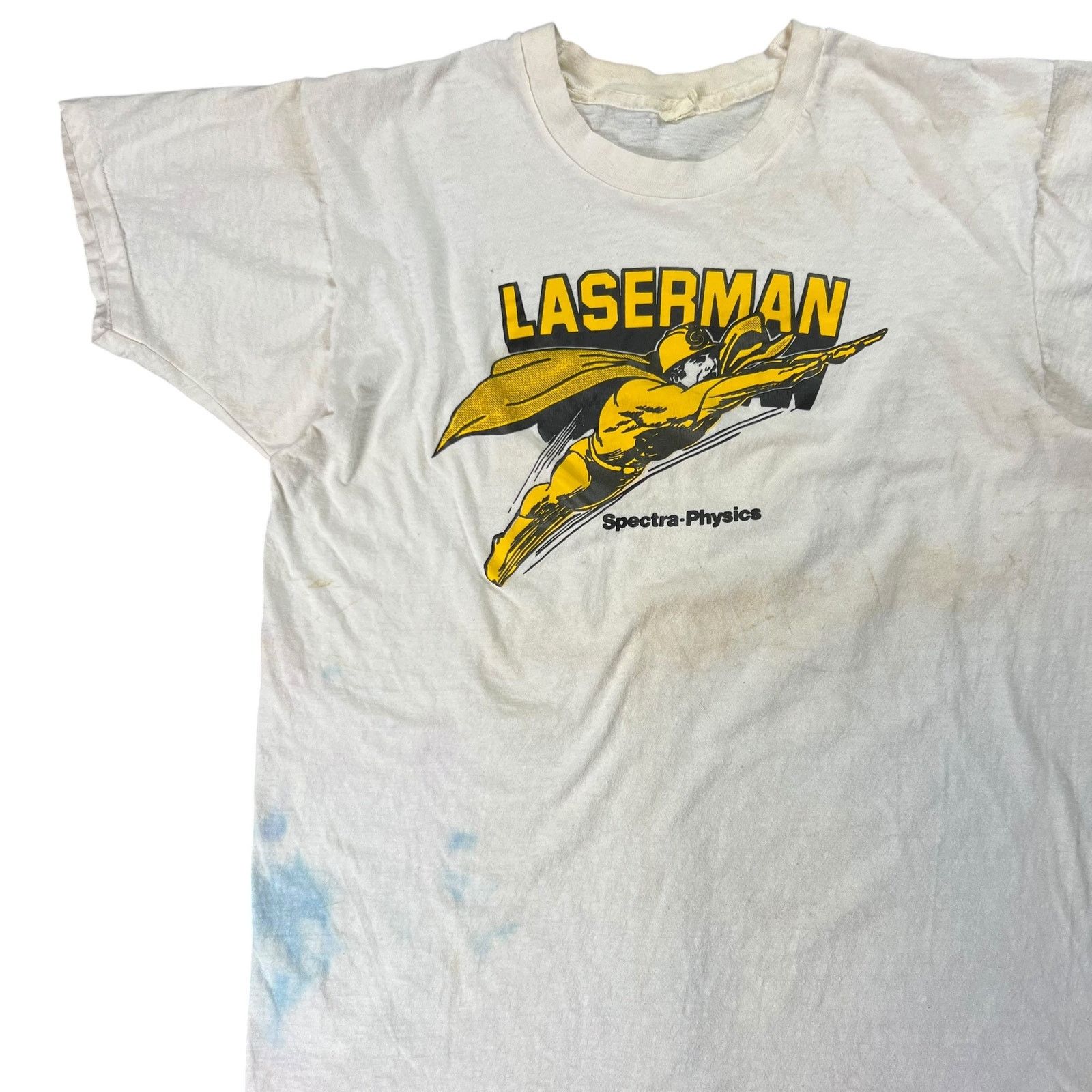 Vintage Vintage 1970s Laserman Spectra Physics tee (M) Size US M / EU 48-50 / 2 - 3 Thumbnail