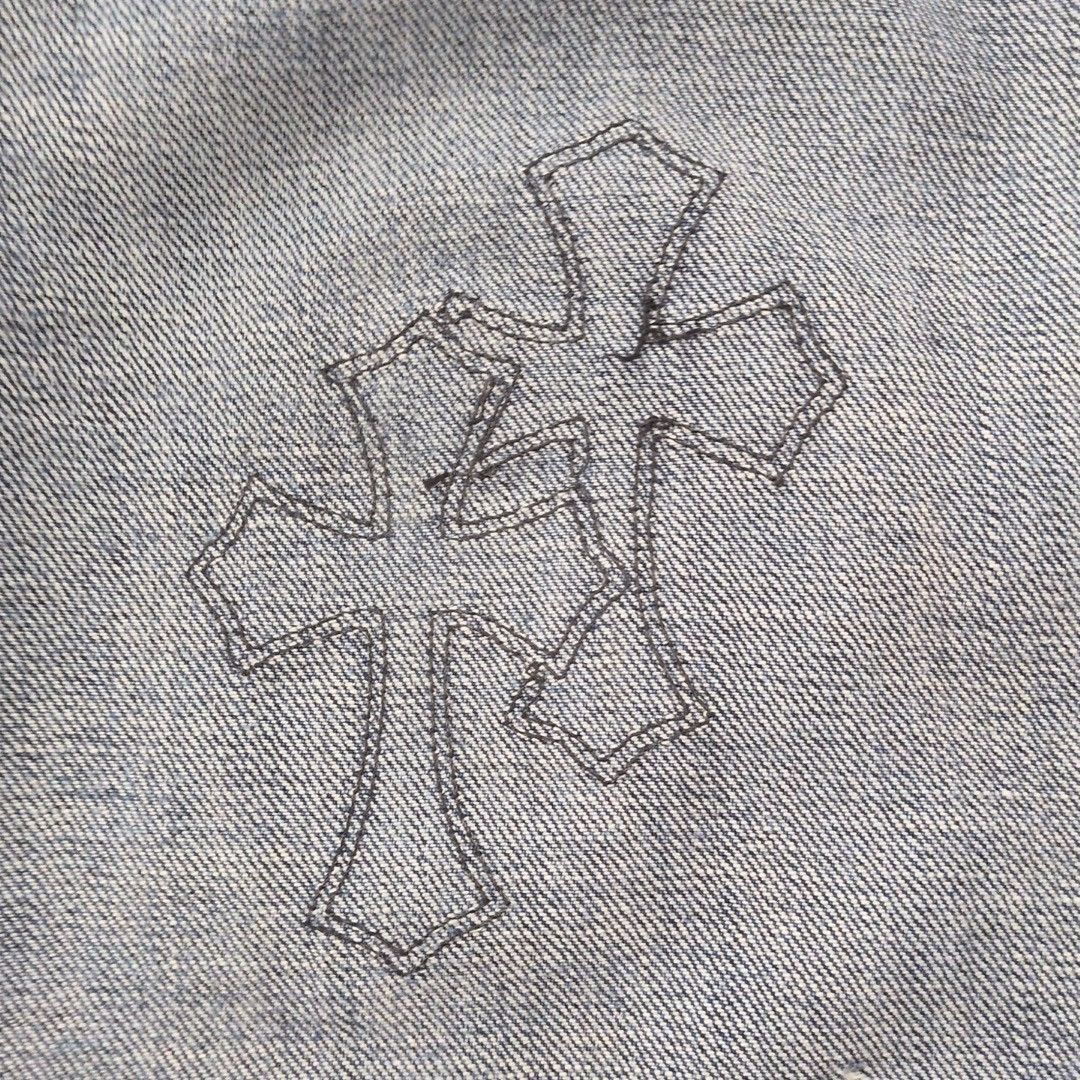 Chrome Hearts Chrome Hearts Dolce Gobbanna Patch Denim Jeans Size US 32 / EU 48 - 13 Thumbnail