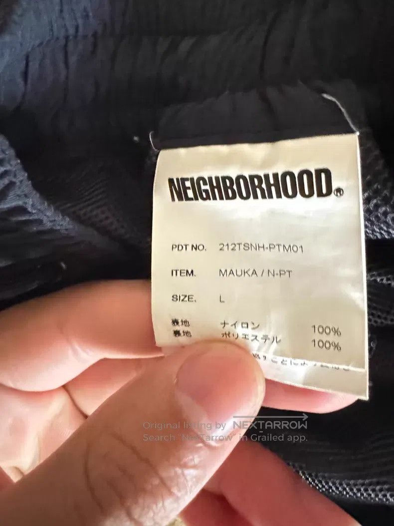 Neighborhood Neighborhood size L Black nylon casual pants Size US 27 - 4 Thumbnail
