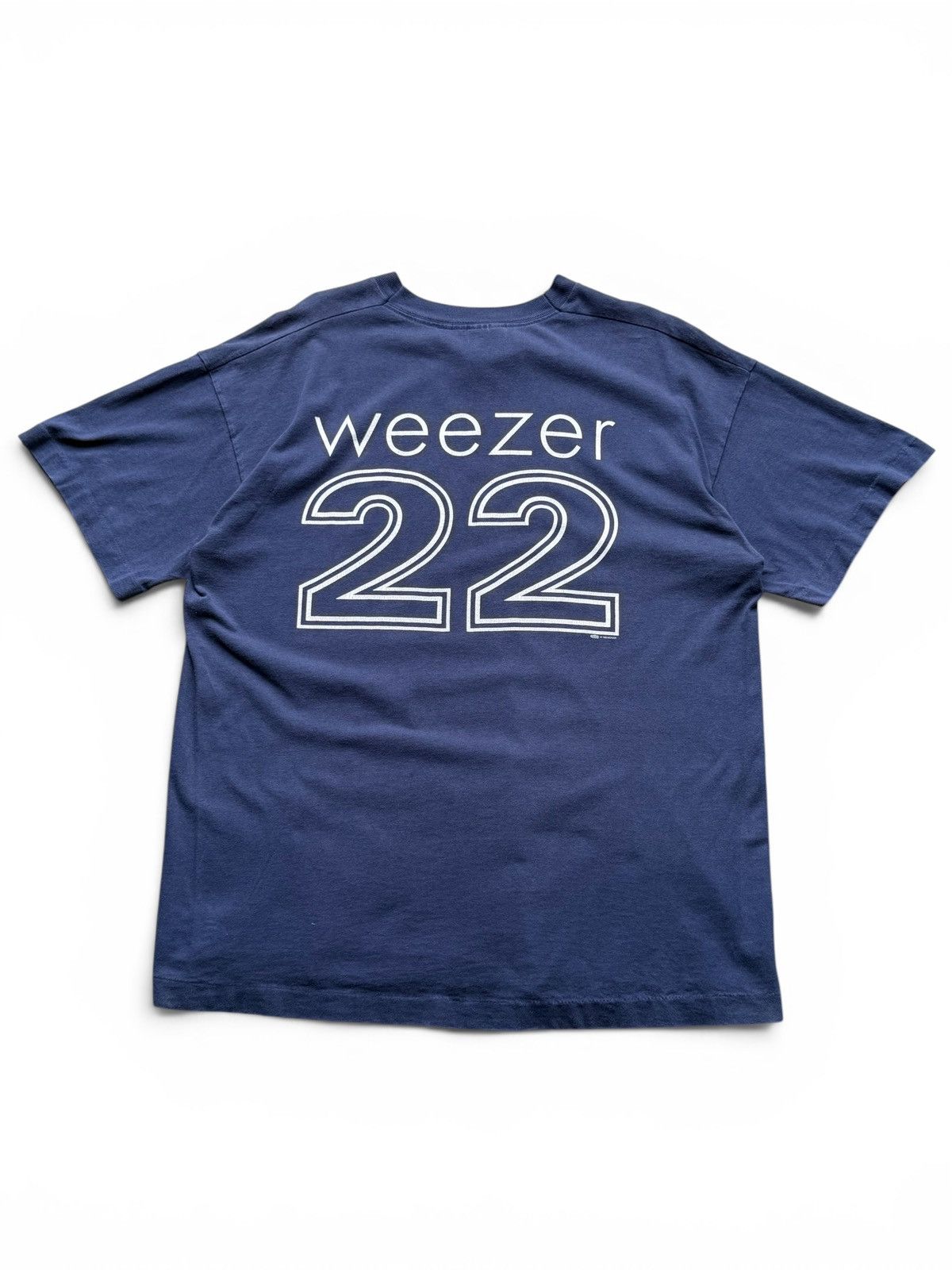Band Tees Vintage 1995 Weezer Rock Music Band Tee T-Shirt Size US XL / EU 56 / 4 - 5 Thumbnail