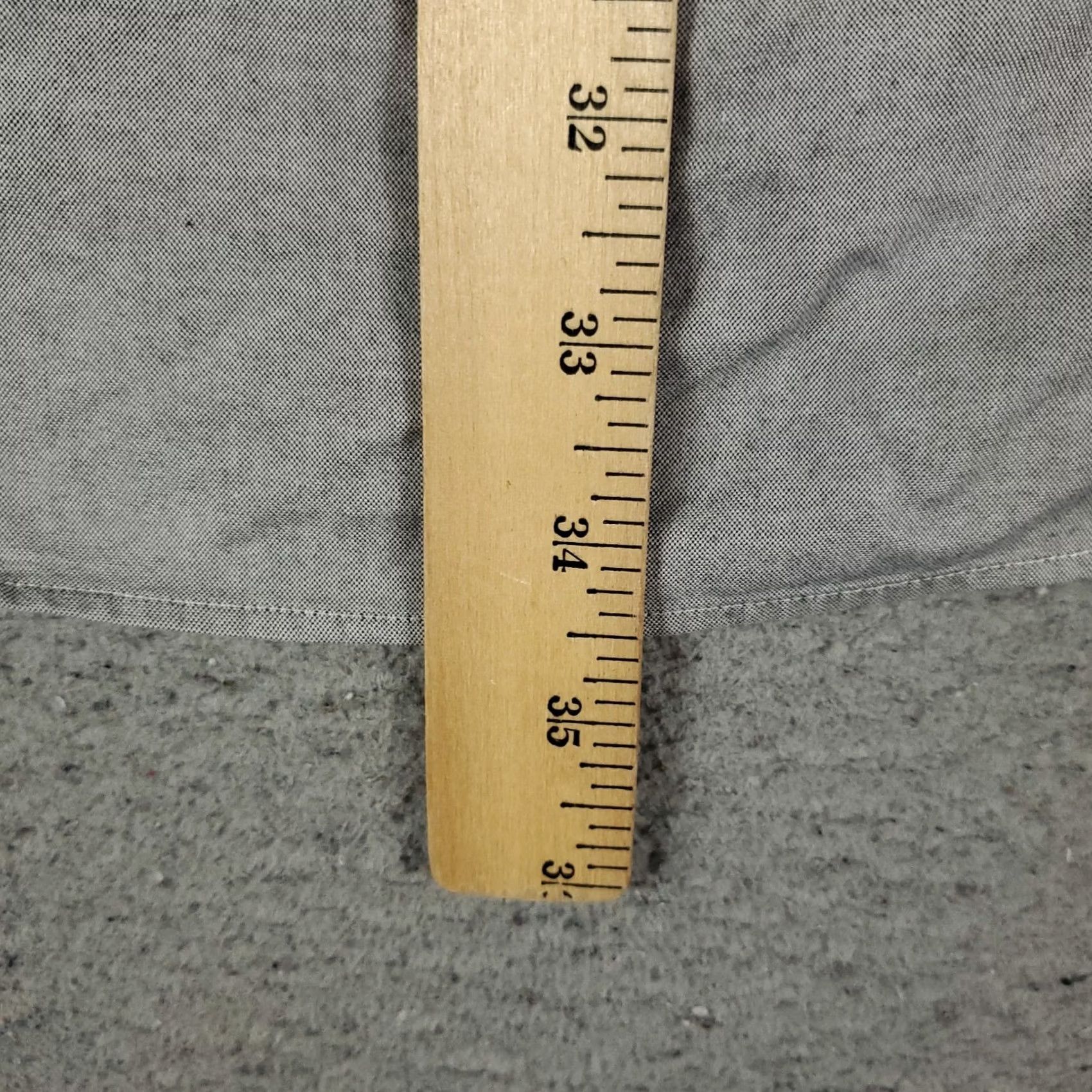 Ralph Lauren Ralph Lauren Shirt Mens 17.5 Gray Pony Dress Button Up Long Sleeve Size 48R - 6 Thumbnail