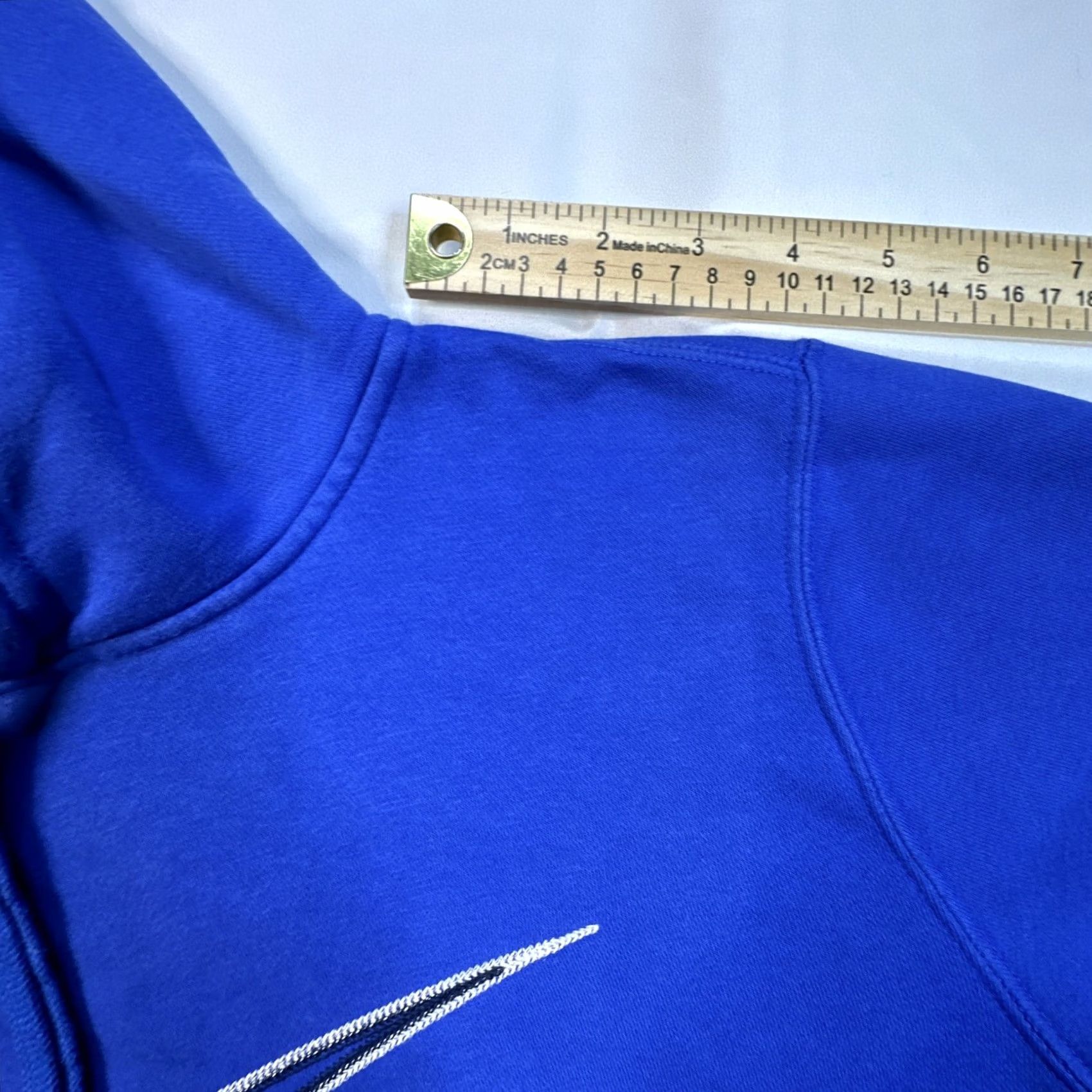 Nike Nike Sweatshirt Hoodie Blue S Chest Logo Center Swoosh Stitched 804656-480 Men Pullover Hooded Long Sleeve Pockets" Size US S / EU 44-46 / 1 - 3 Thumbnail