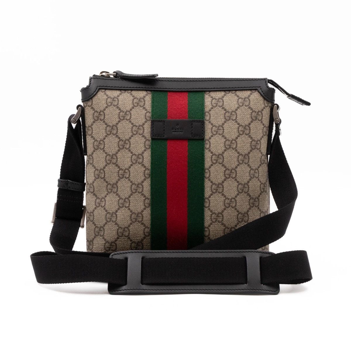 Gucci Gucci Web GG Supreme Messenger Bag Size ONE SIZE - 1 Thumbnail