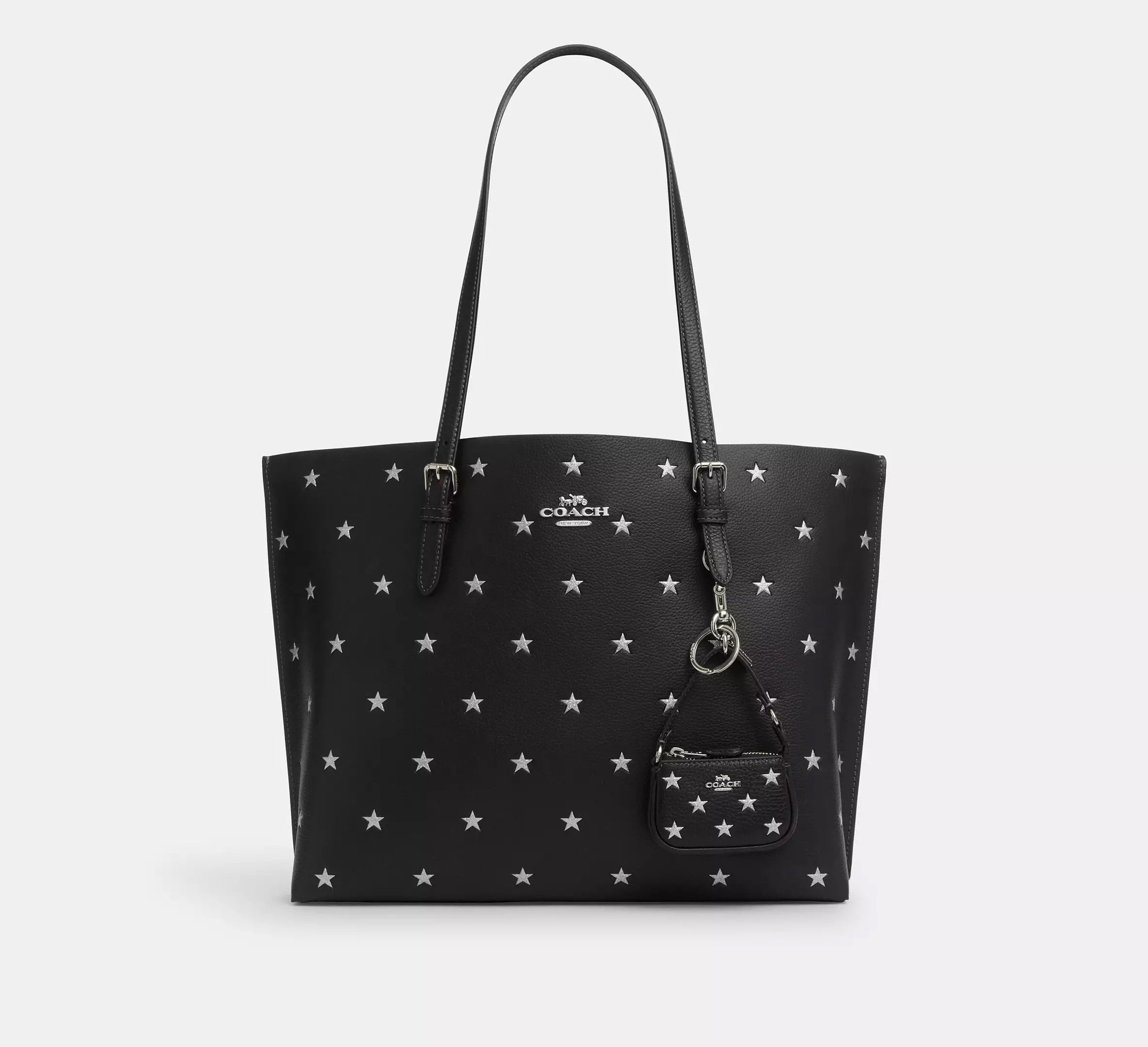 Coach Mini Nolita Bag Charm With Star Print CW542 Size ONE SIZE - 5 Thumbnail