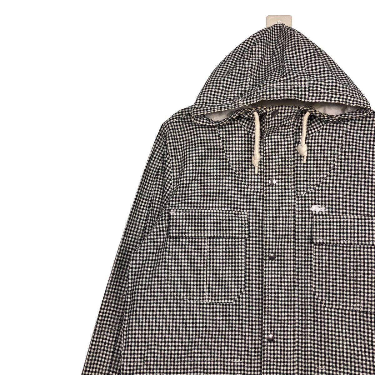 Japanese Brand 📌Vintage Chore Cargo Jacket Lacoste Tartan Issey Miyake Size US M / EU 48-50 / 2 - 8 Thumbnail