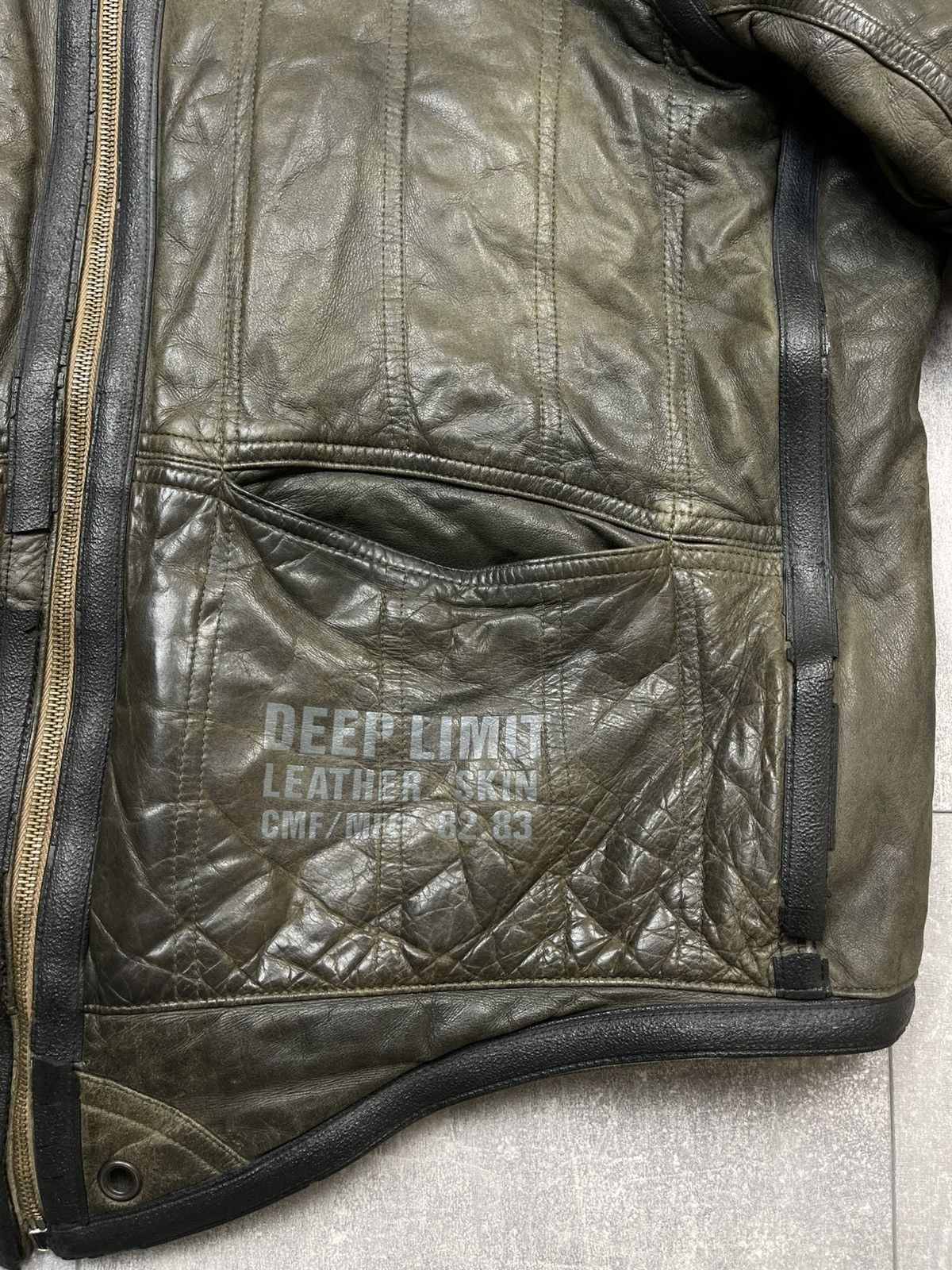 Marithe + Francois Girbaud VTG 80s Girbaud MFG France Limited Edition Leather Jacket Size US XL / EU 56 / 4 - 6 Thumbnail