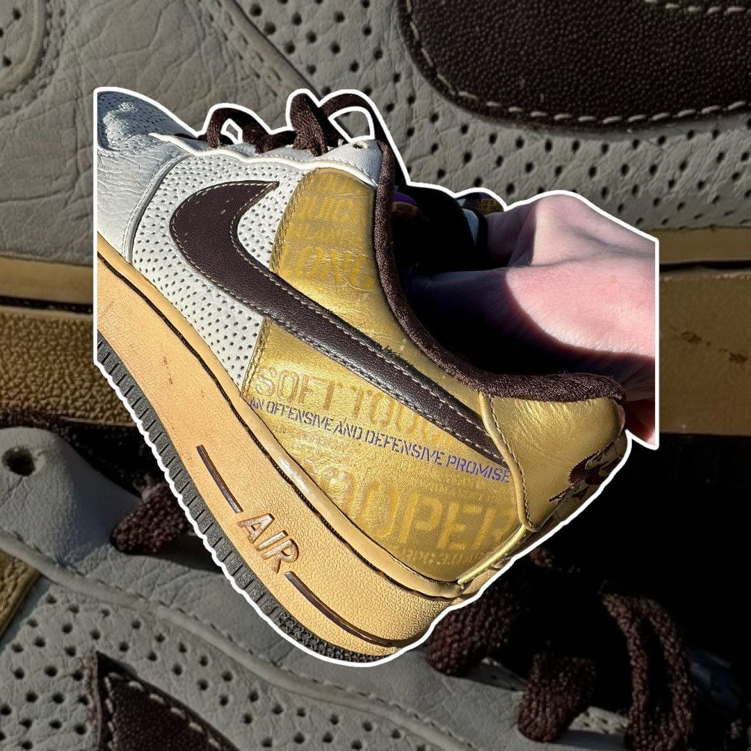 Nike 2007 Nike Air Force 1 Low “Micheal Cooper” Size US 9 / EU 42 - 4 Thumbnail