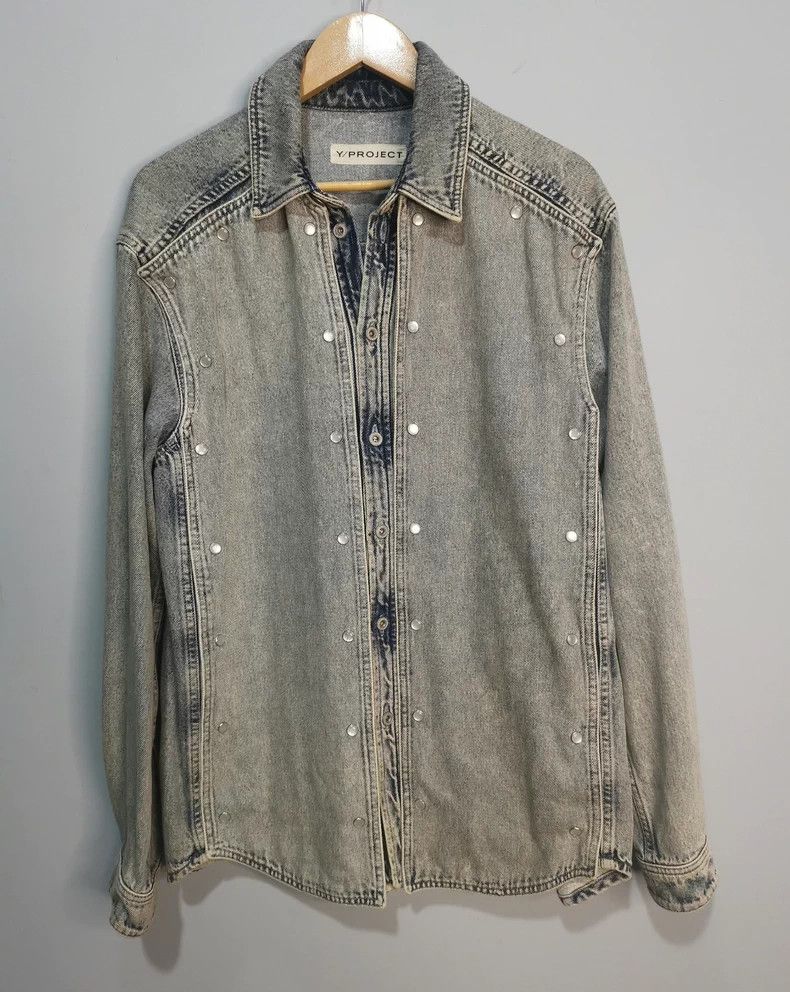 Y/Project Spliced Denim Jacket - dmc