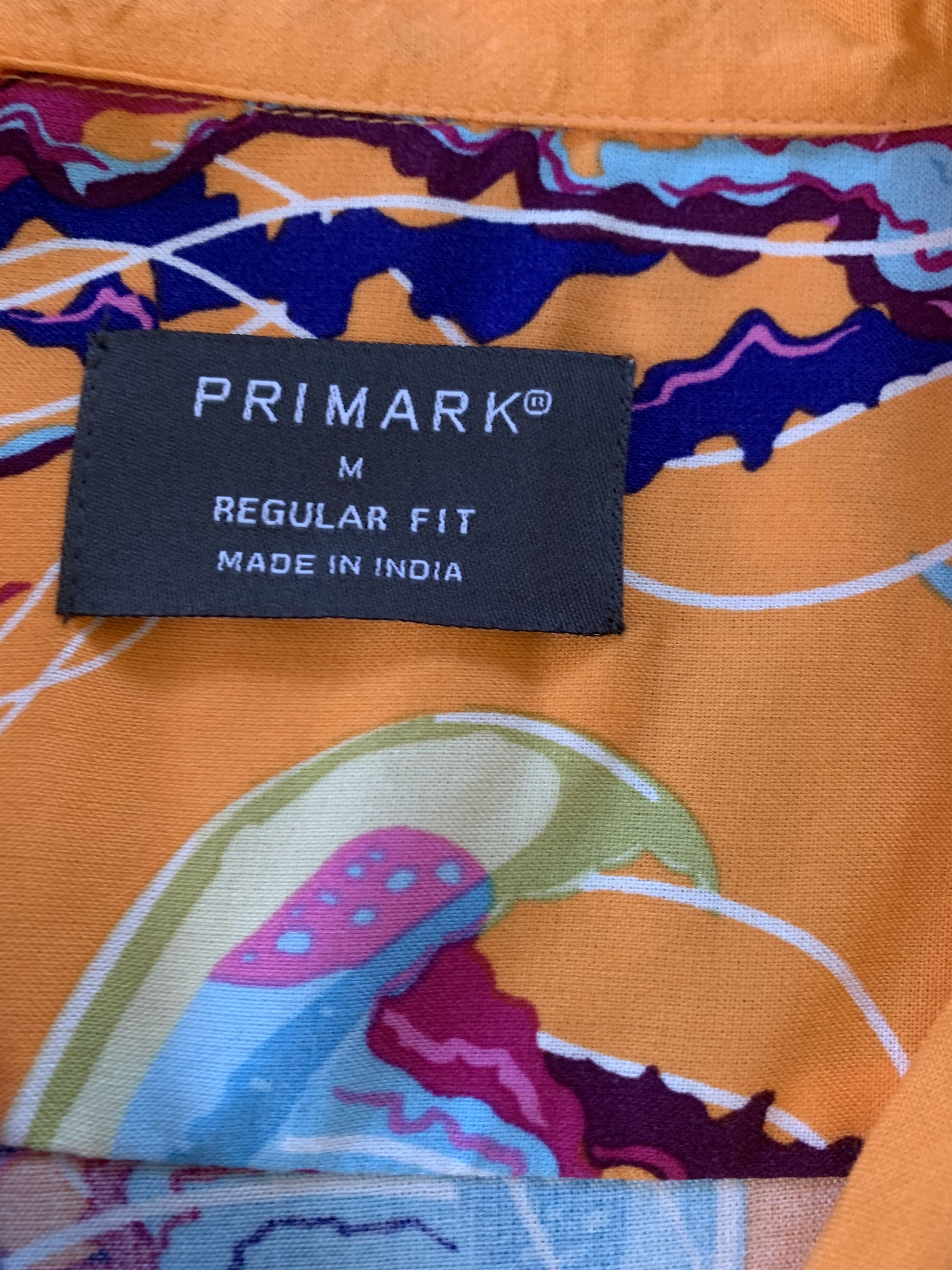 Primark Primark Relaxed Fit Printed Hawaiian Shirt Size US M / EU 48-50 / 2 - 7 Thumbnail