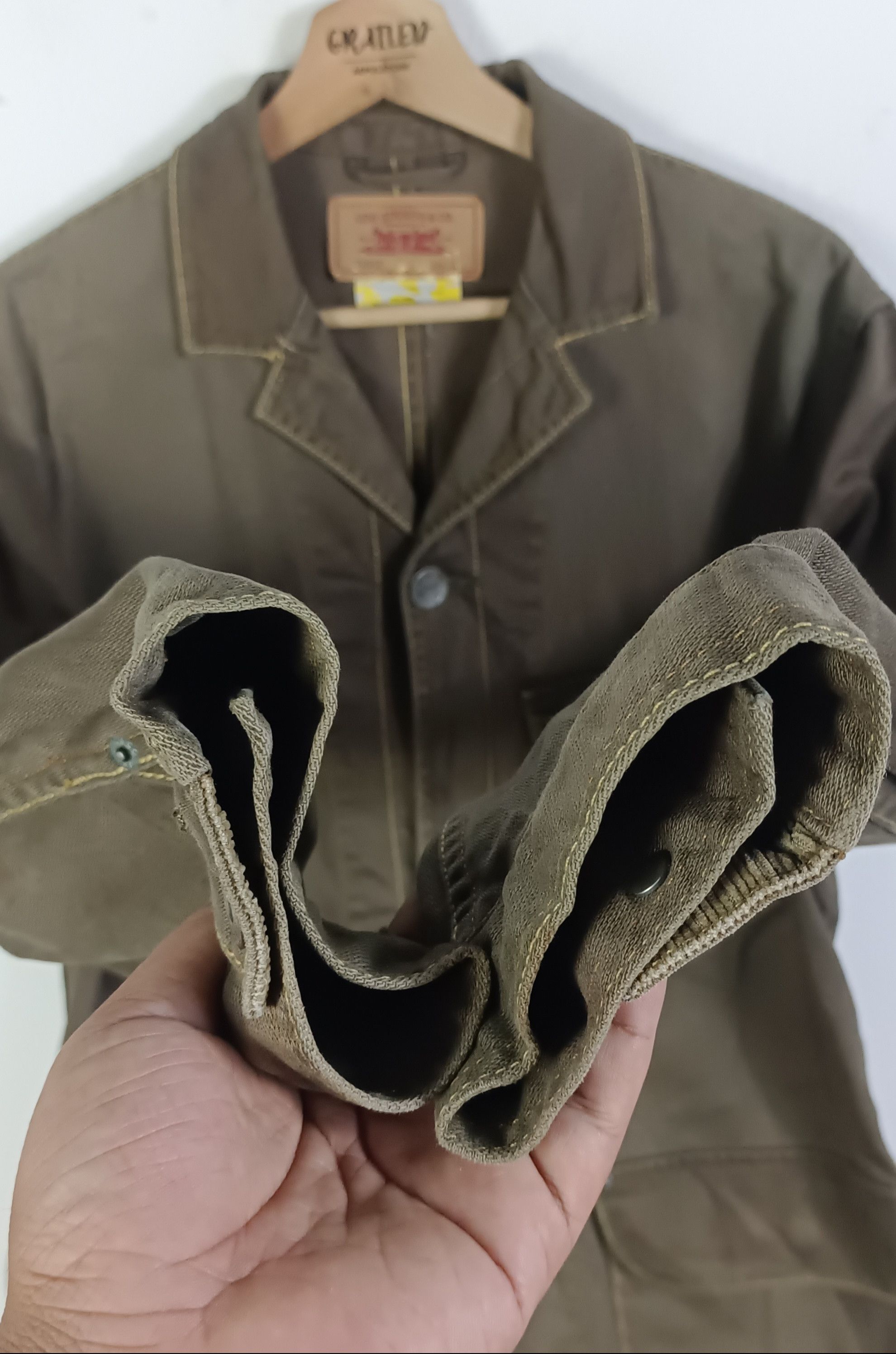Levi's Vintage Clothing Rare Vintage🔥 Levi's Worker Western Pocket Jacket Size US L / EU 52-54 / 3 - 7 Thumbnail