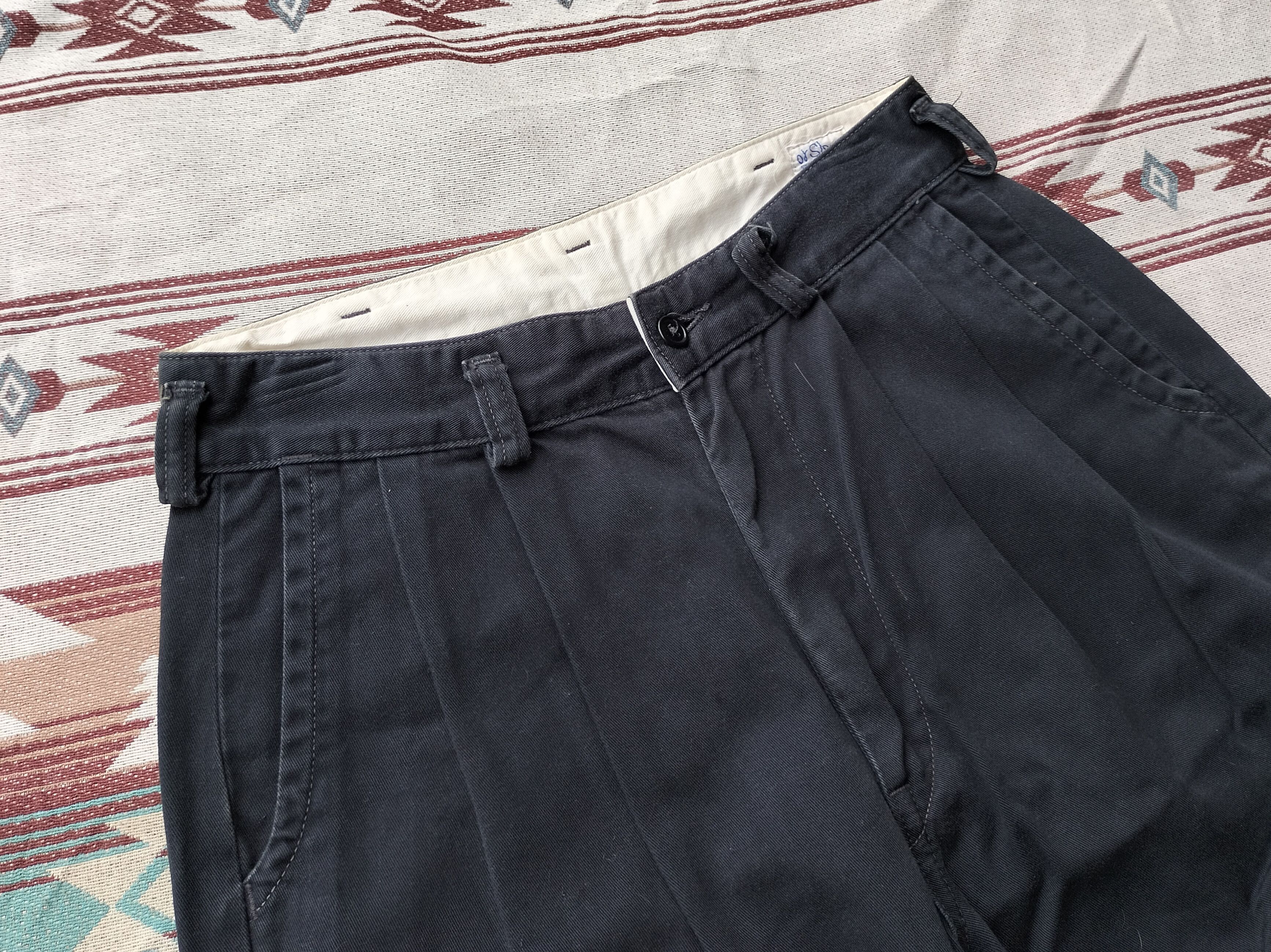Orslow Orslow pleated billy jean throuser pants Size US 28 / EU 44 - 3 Thumbnail