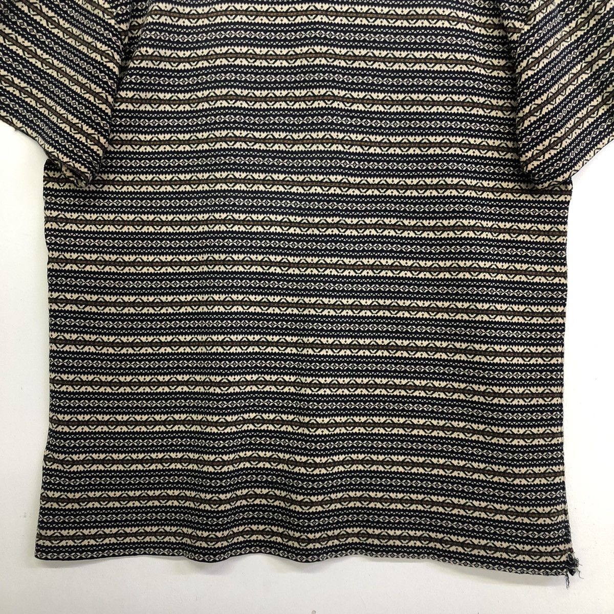 Polo Ralph Lauren Polo Ralph Lauren Jacquard Stripe Motive Tshirt Size US M / EU 48-50 / 2 - 11 Thumbnail