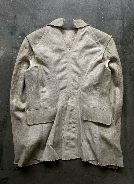 Junya Watanabe JUNYA WATANABE AD2018 Faux Two-Piece Blazer Size 40L - 3 Thumbnail
