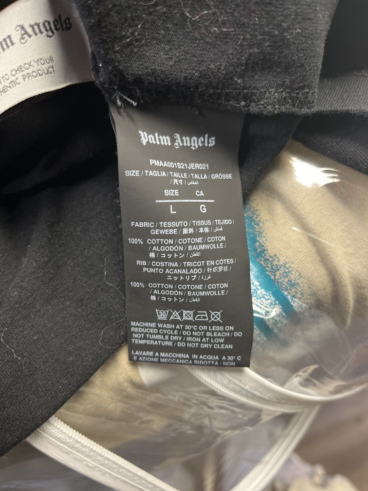 Palm Angels Palm Angels Black Back Logo Size US M / EU 48-50 / 2 - 4 Thumbnail