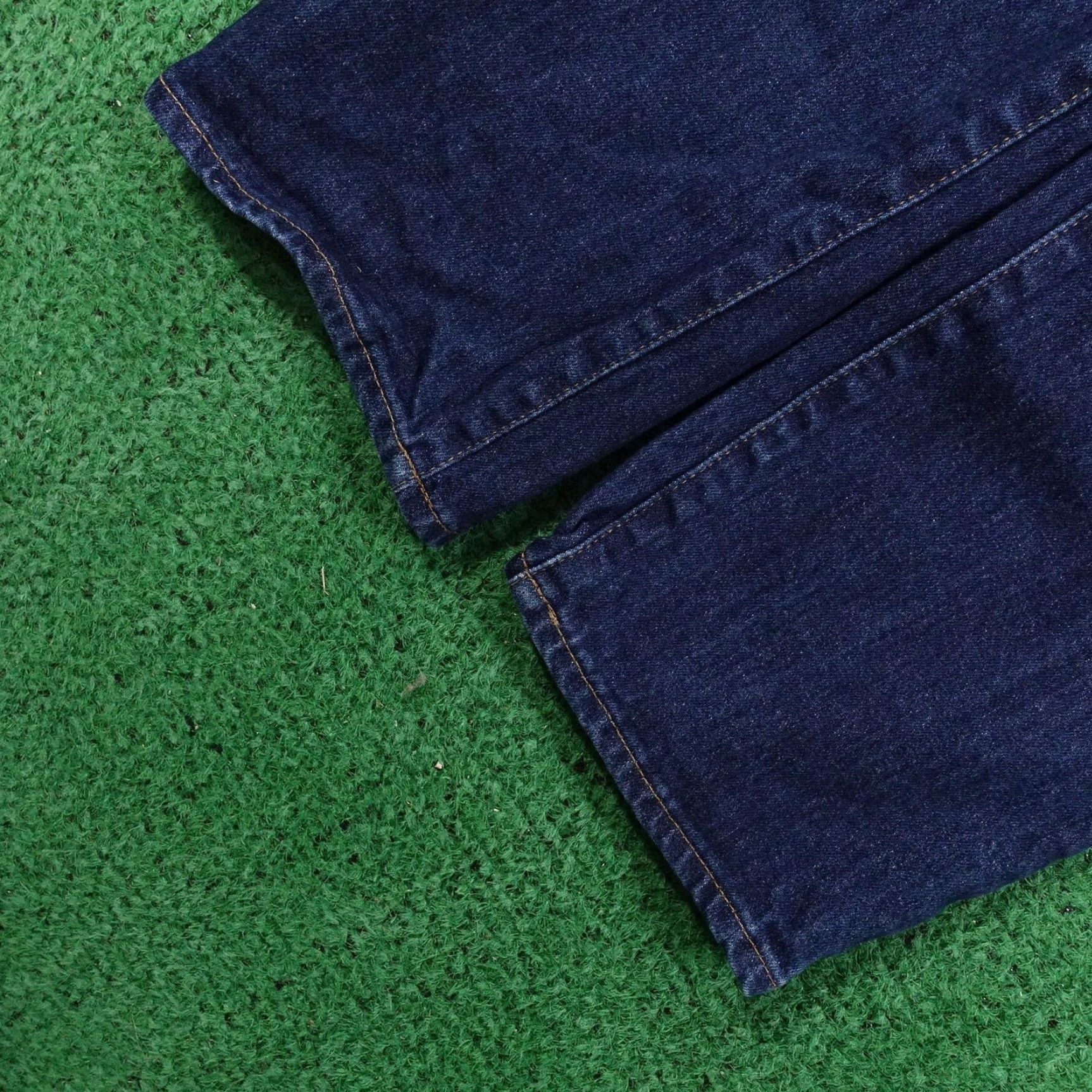 J.Crew J.Crew Men's Classic Straight Jeans 29 Dark Wash Blue Denim Stretch Size US 29 - 3 Thumbnail