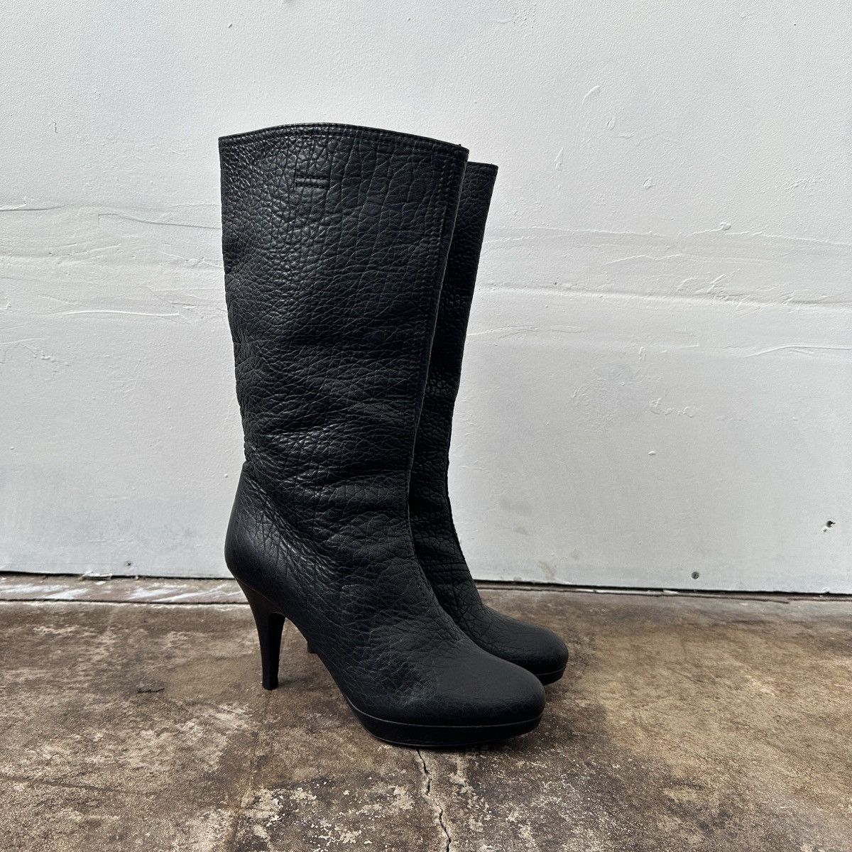 Miu Miu Miu Miu Platform Heels Boots Size US 7.5 / IT 37.5 - 3 Thumbnail
