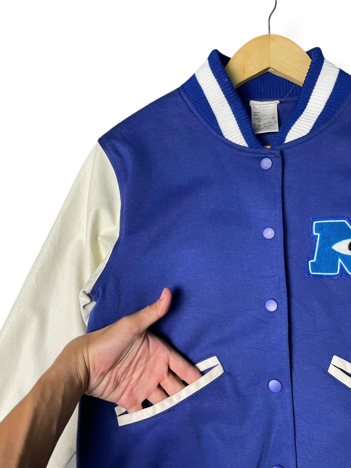 Japanese Brand Vintage Monster University Varsity Jacket (2) Size US XXS / EU 40 - 7 Thumbnail