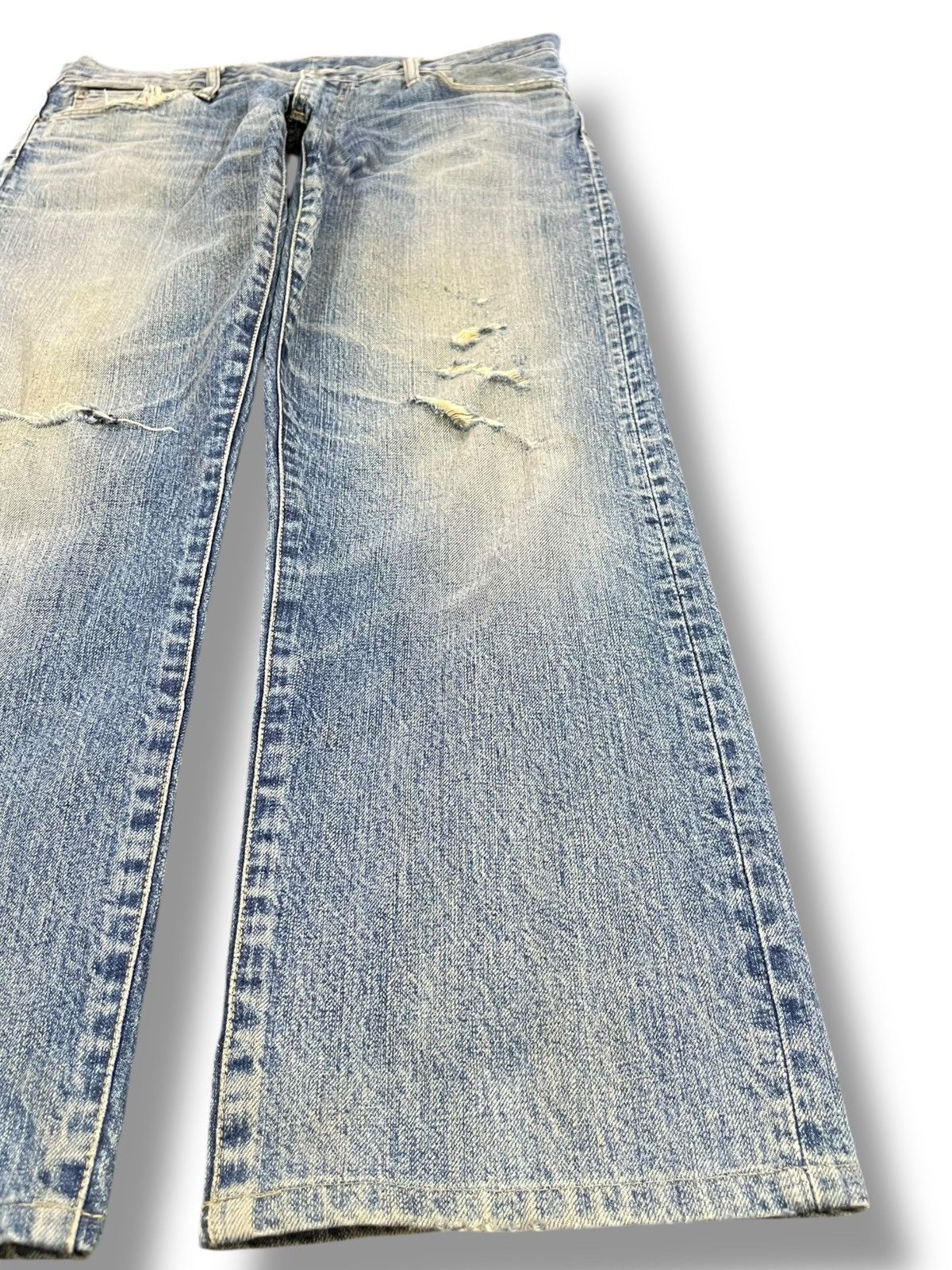EIGHT-G Vintage Eight G Sakai Japanese Tough Cotton Denim Size US 38 / EU 54 - 3 Thumbnail
