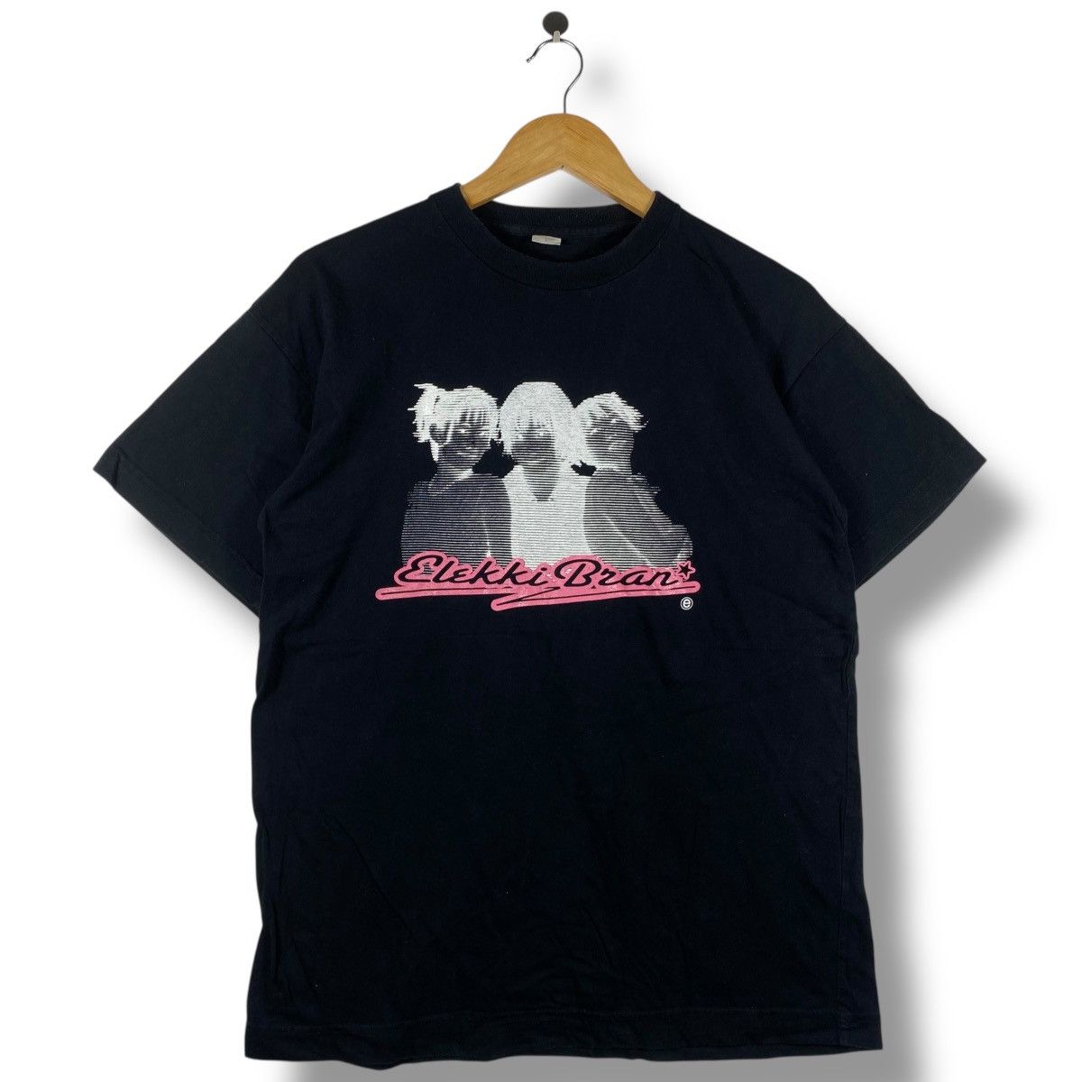 Band Tees Vintage 90's ELEKKI BRAN Japanese Rock Band Tee Shirt Size US L / EU 52-54 / 3 - 1 Thumbnail