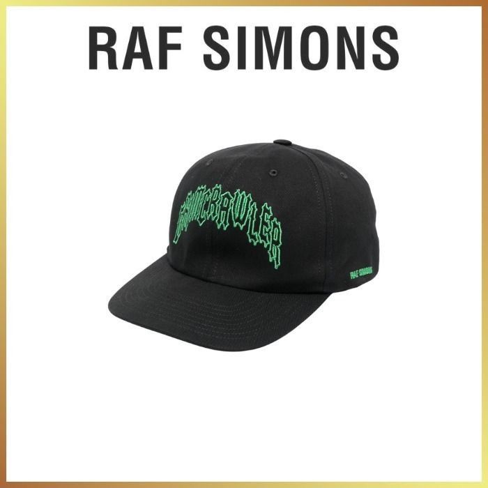 Raf Simons Raf Simons ss22 Grim Crawler Cap with 2 embroideries ...